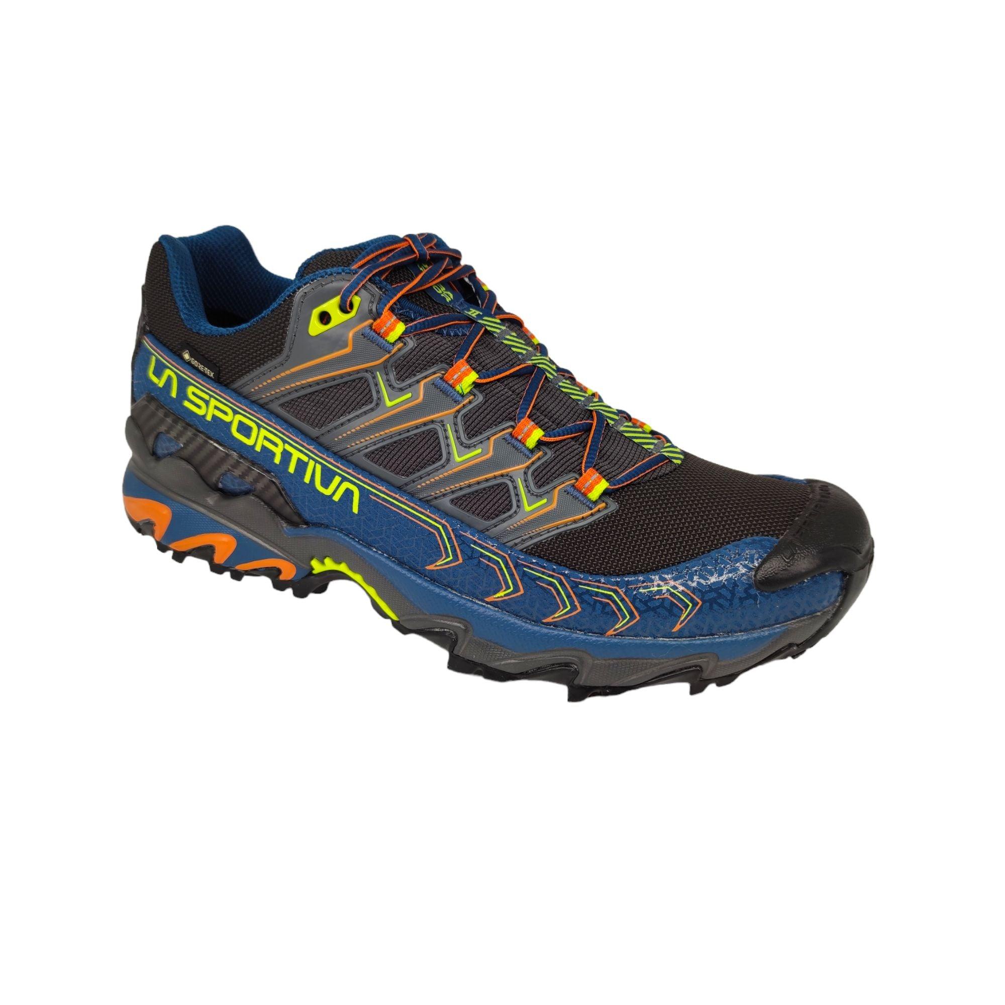 La Sportiva | Scarpe Ultra Raptor II GTX Uomo Storm Blue/Lime Punch - Fabbrica Ski Sises