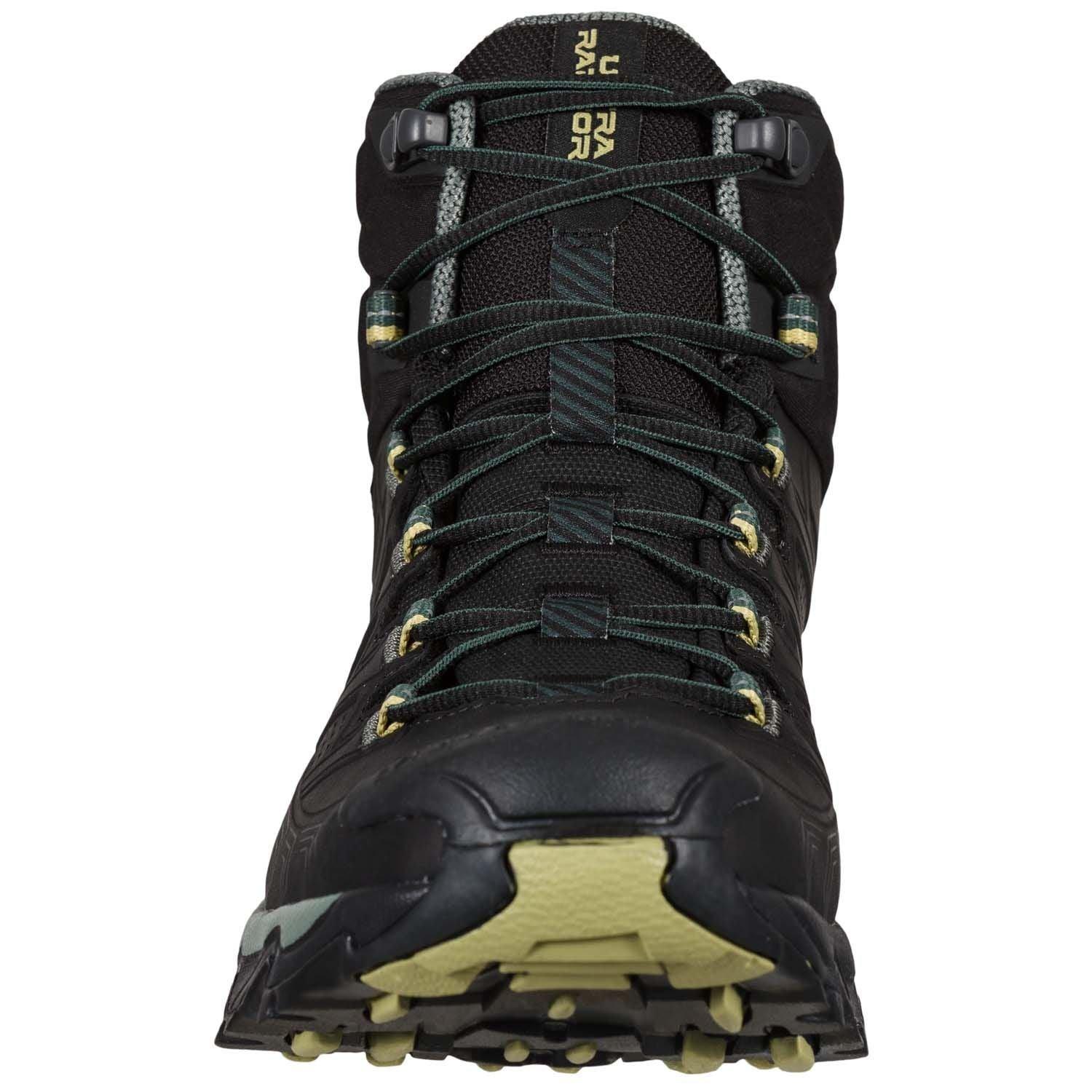 La Sportiva | Scarpe Ultra Raptor II Mid Leather GTX Uomo Black/Cedar - Fabbrica Ski Sises
