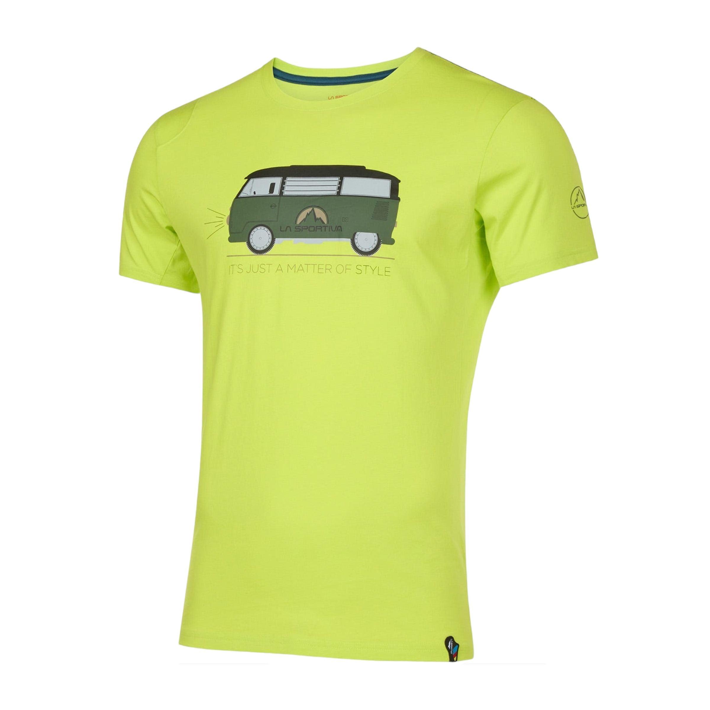 La Sportiva | T-shirt Van Uomo Lime Punch - Fabbrica Ski Sises