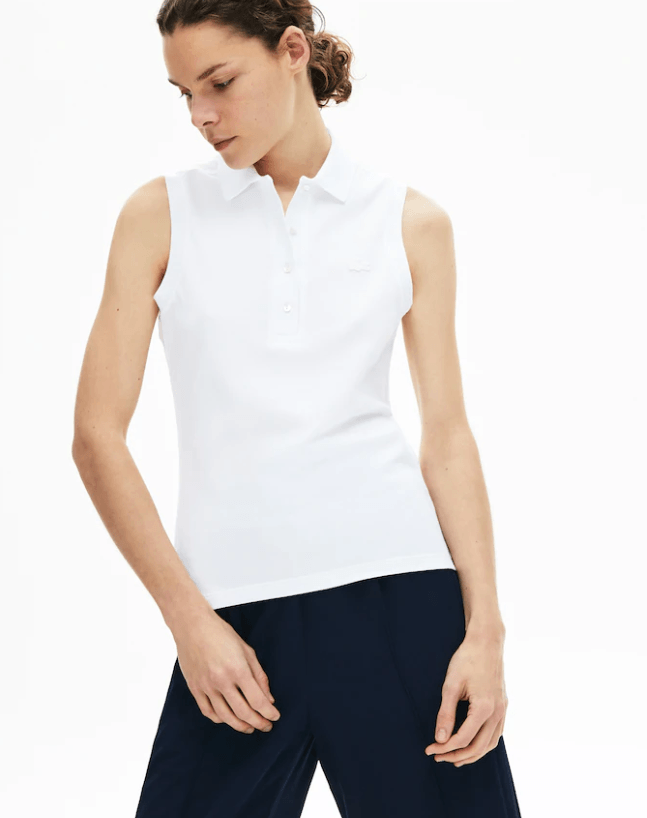 Lacoste | Polo Best Donna Bianco - Fabbrica Ski Sises