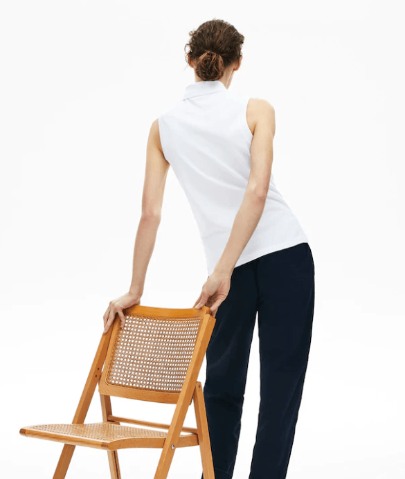 Lacoste | Polo Best Donna Bianco - Fabbrica Ski Sises