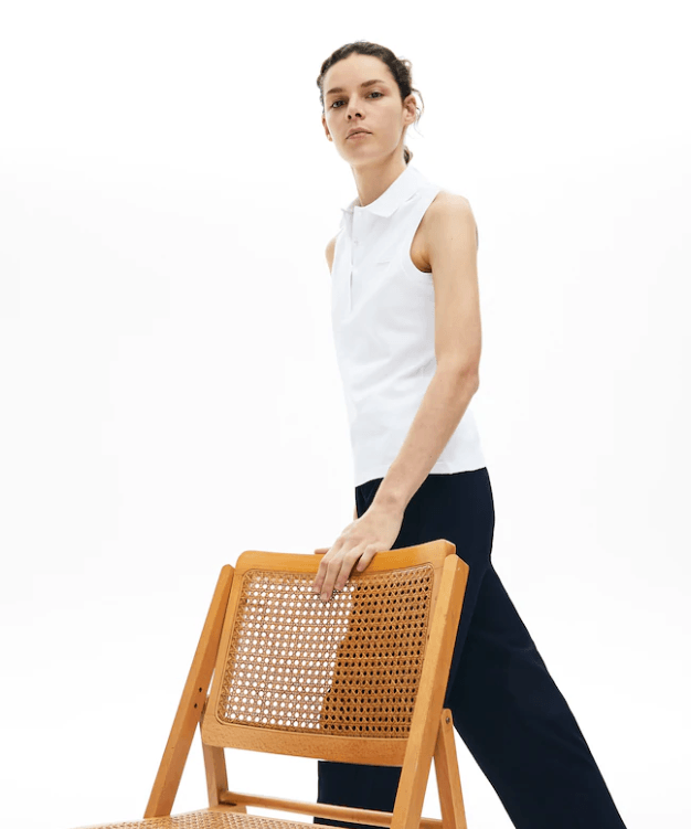 Lacoste | Polo Best Donna Bianco - Fabbrica Ski Sises