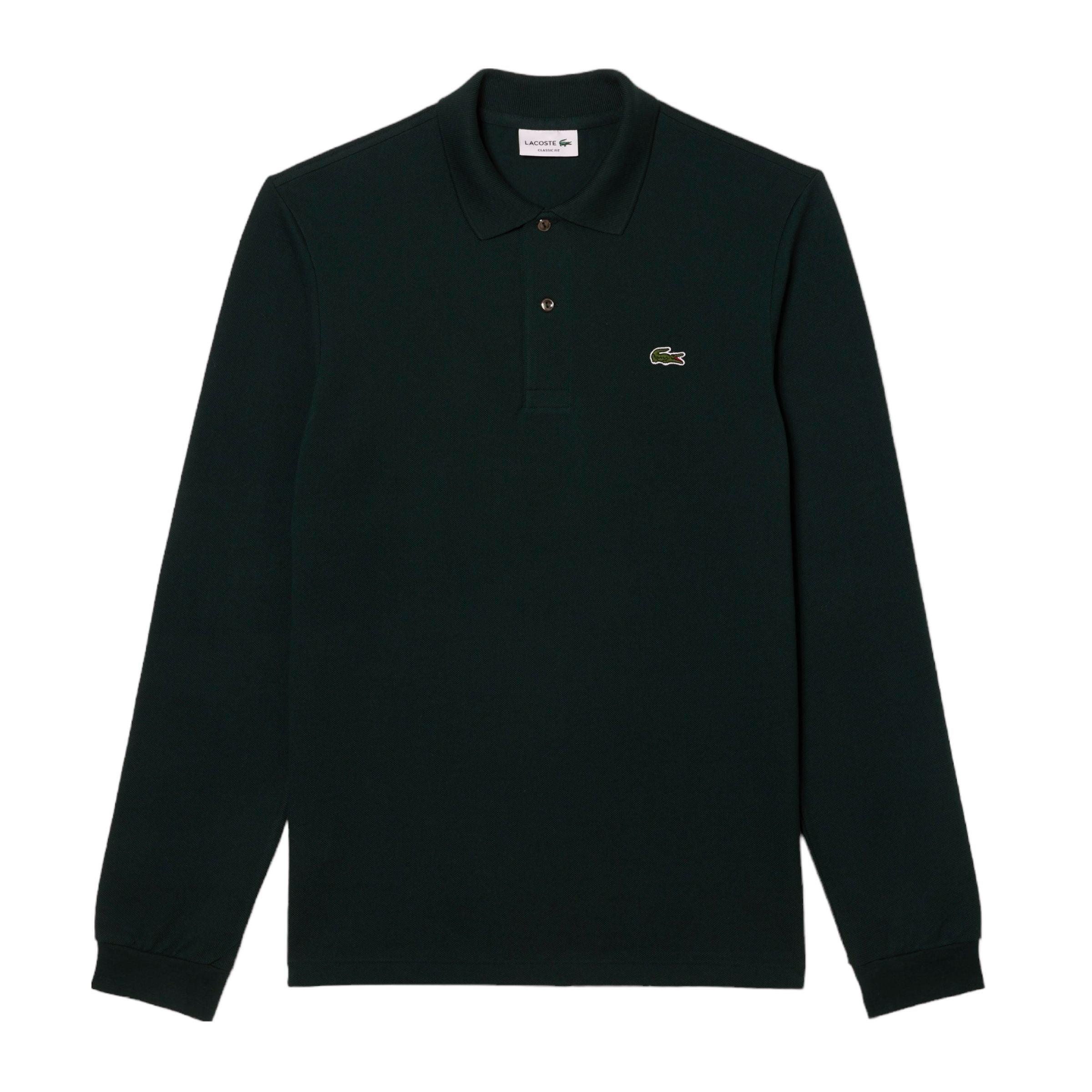 Lacoste | Polo Classic Fit Long Sleeve Uomo Dark Green - Fabbrica Ski Sises