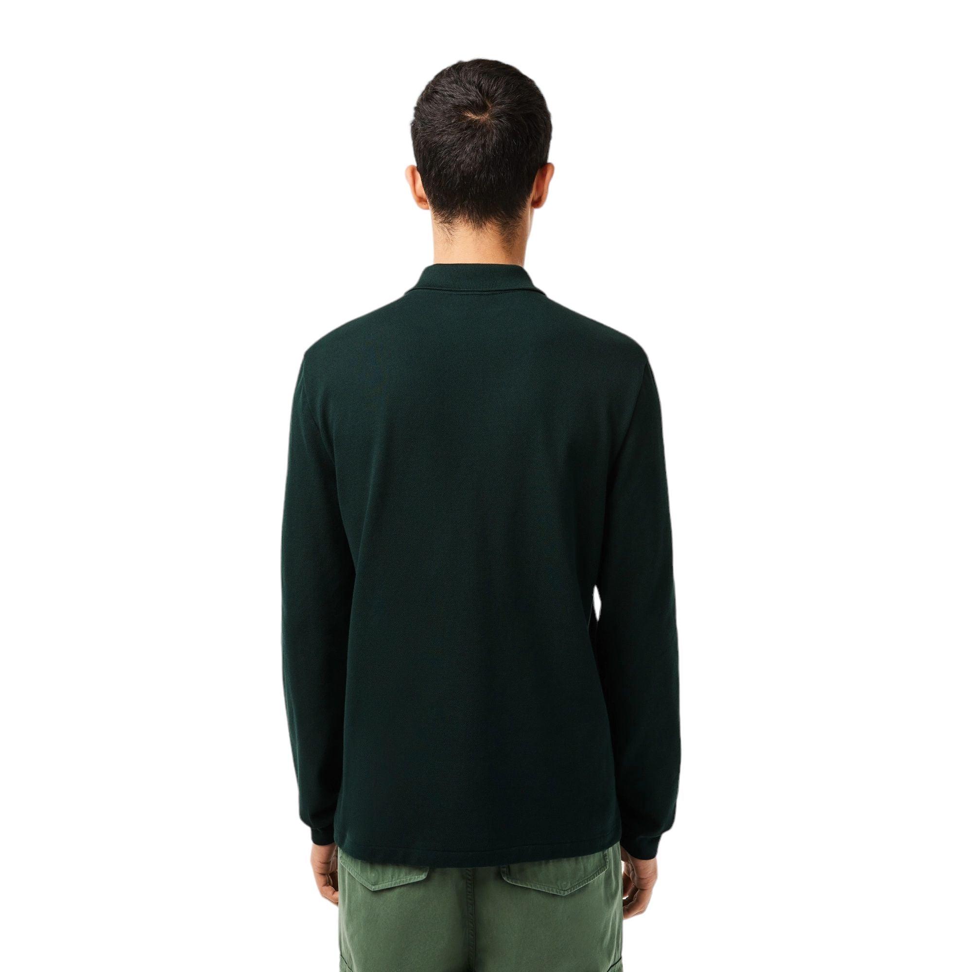 Lacoste | Polo Classic Fit Long Sleeve Uomo Dark Green - Fabbrica Ski Sises