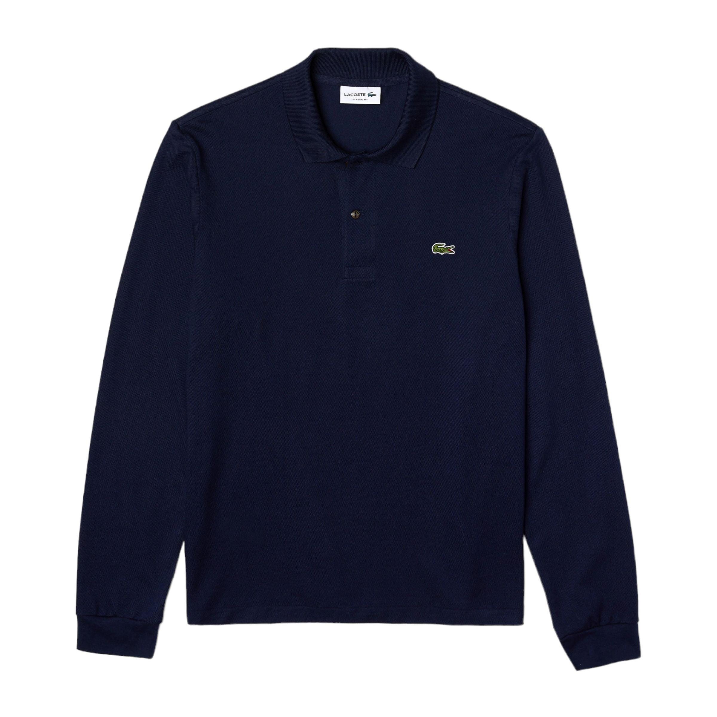 Polo Classic Fit Long sleeve Uomo Navy Blue