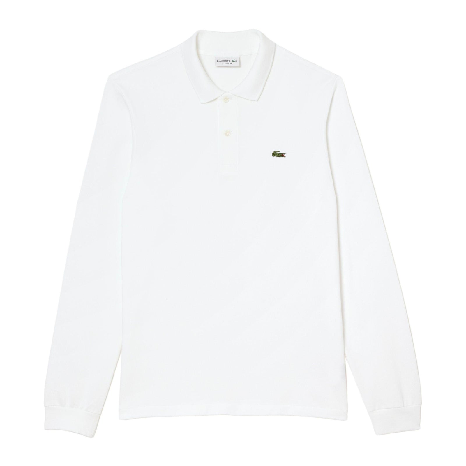 Lacoste | Polo Classic Fit Long sleeve Uomo White - Fabbrica Ski Sises