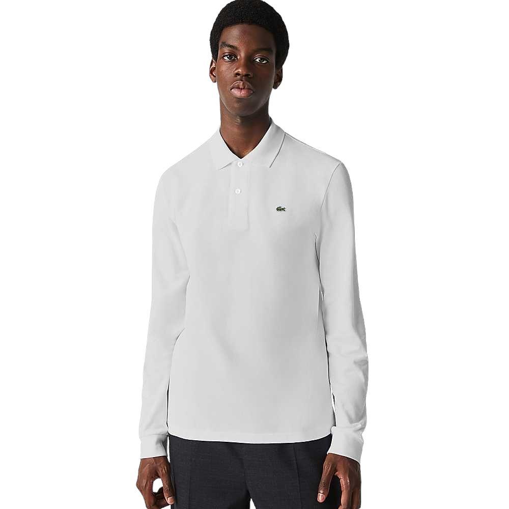 Lacoste | Polo Classic Fit Long sleeve Uomo White - Fabbrica Ski Sises
