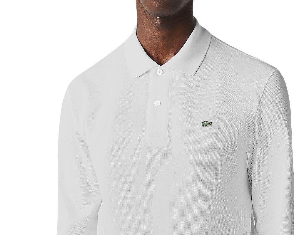 Lacoste | Polo Classic Fit Long sleeve Uomo White - Fabbrica Ski Sises