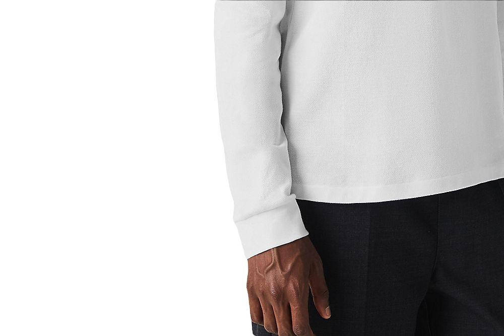 Lacoste | Polo Classic Fit Long sleeve Uomo White - Fabbrica Ski Sises