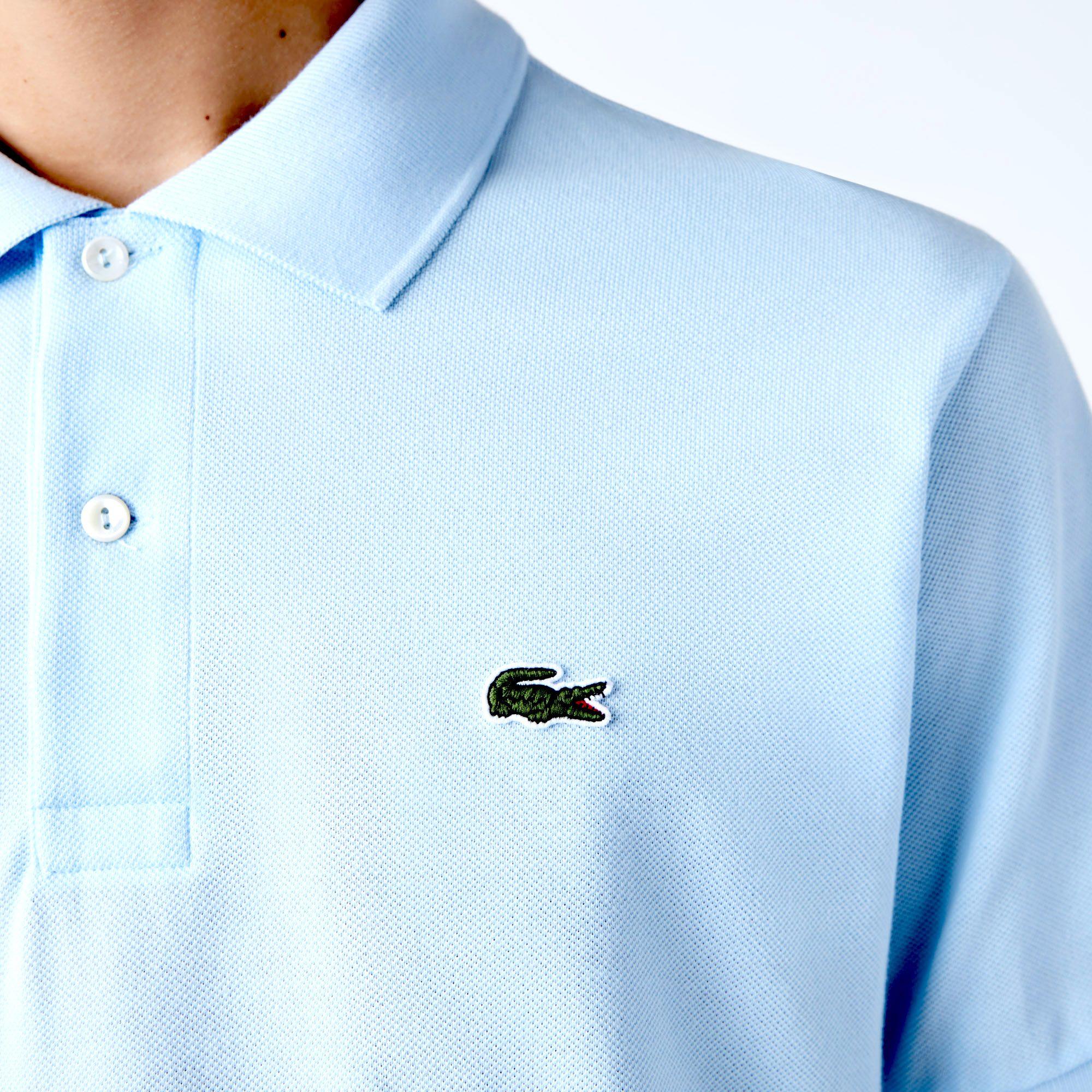 Lacoste | Polo Classic Fit Uomo Azzurro - Fabbrica Ski Sises