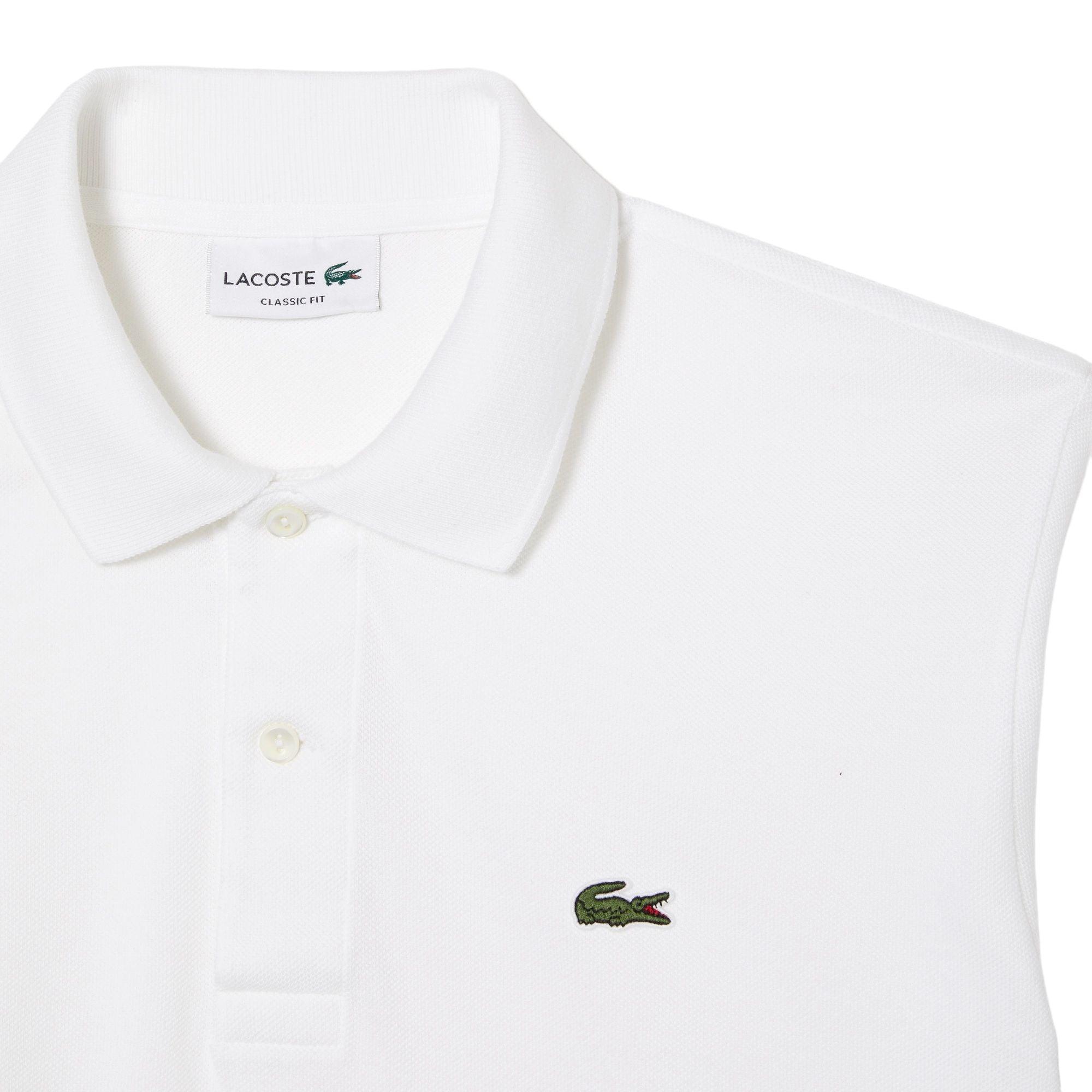 Lacoste | Polo Classic Fit Uomo Bianco - Fabbrica Ski Sises