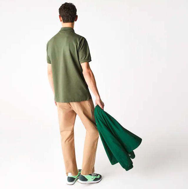 Lacoste | Polo Classic Fit Uomo Military - Fabbrica Ski Sises