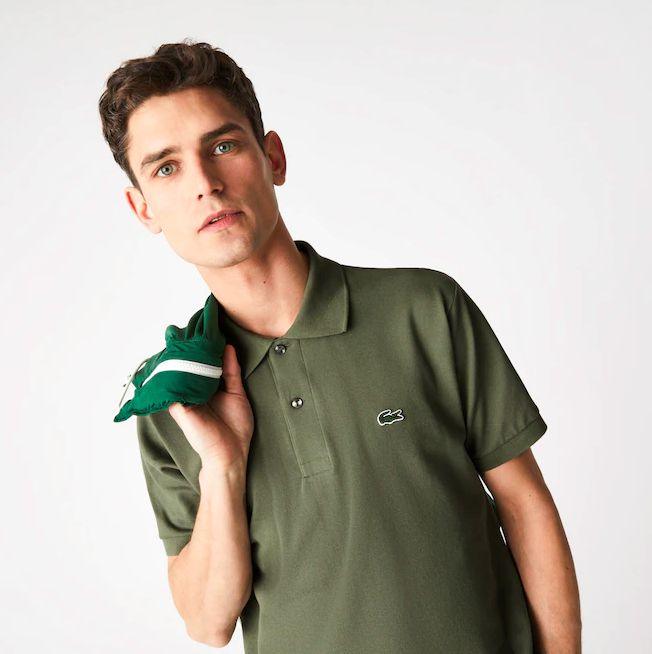 Lacoste | Polo Classic Fit Uomo Military - Fabbrica Ski Sises