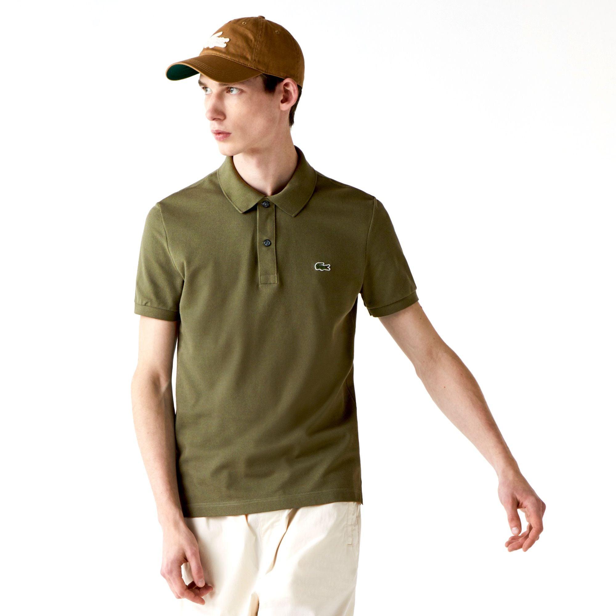 Lacoste | Polo Slim Fit Uomo Verde - Fabbrica Ski Sises