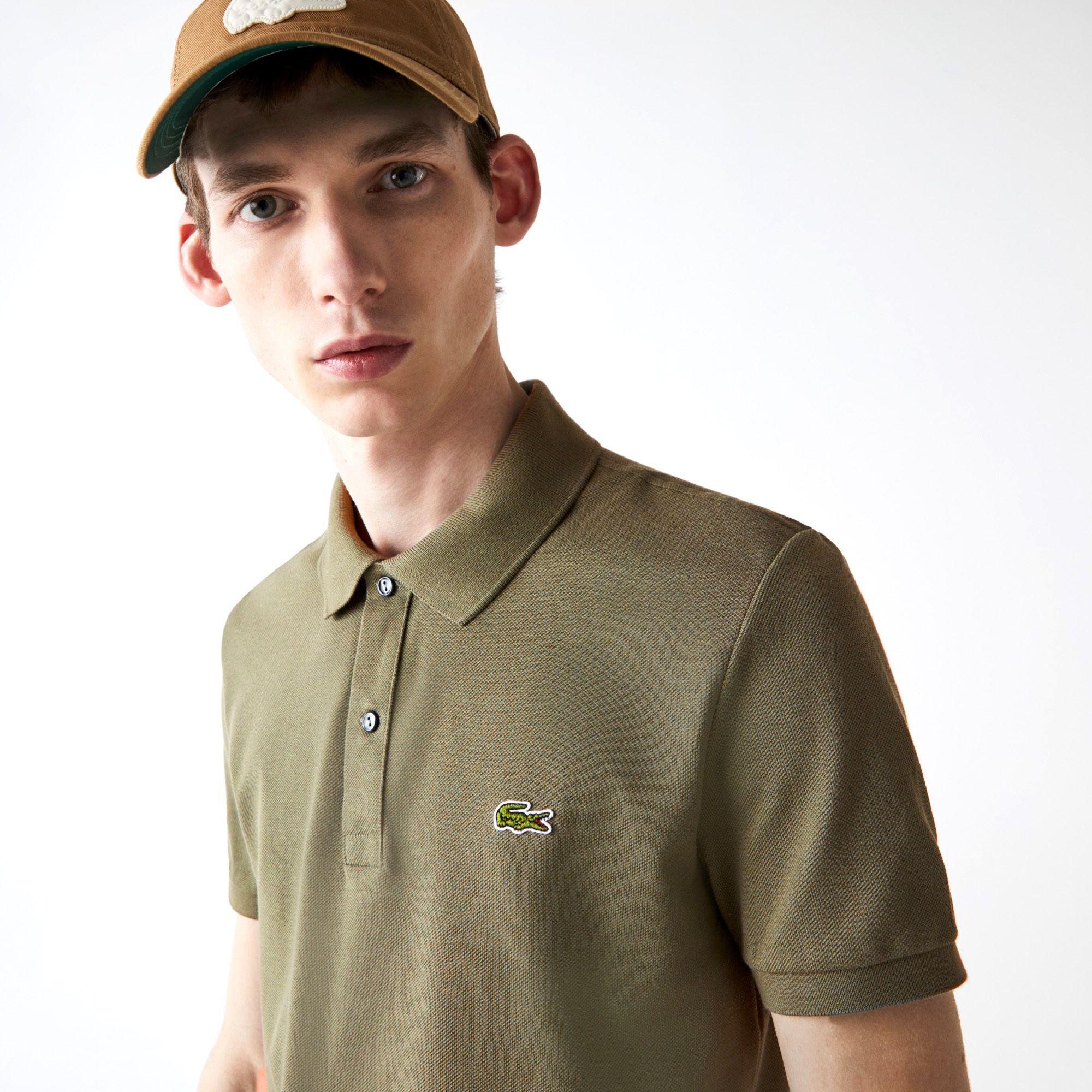 Lacoste | Polo Slim Fit Uomo Verde - Fabbrica Ski Sises