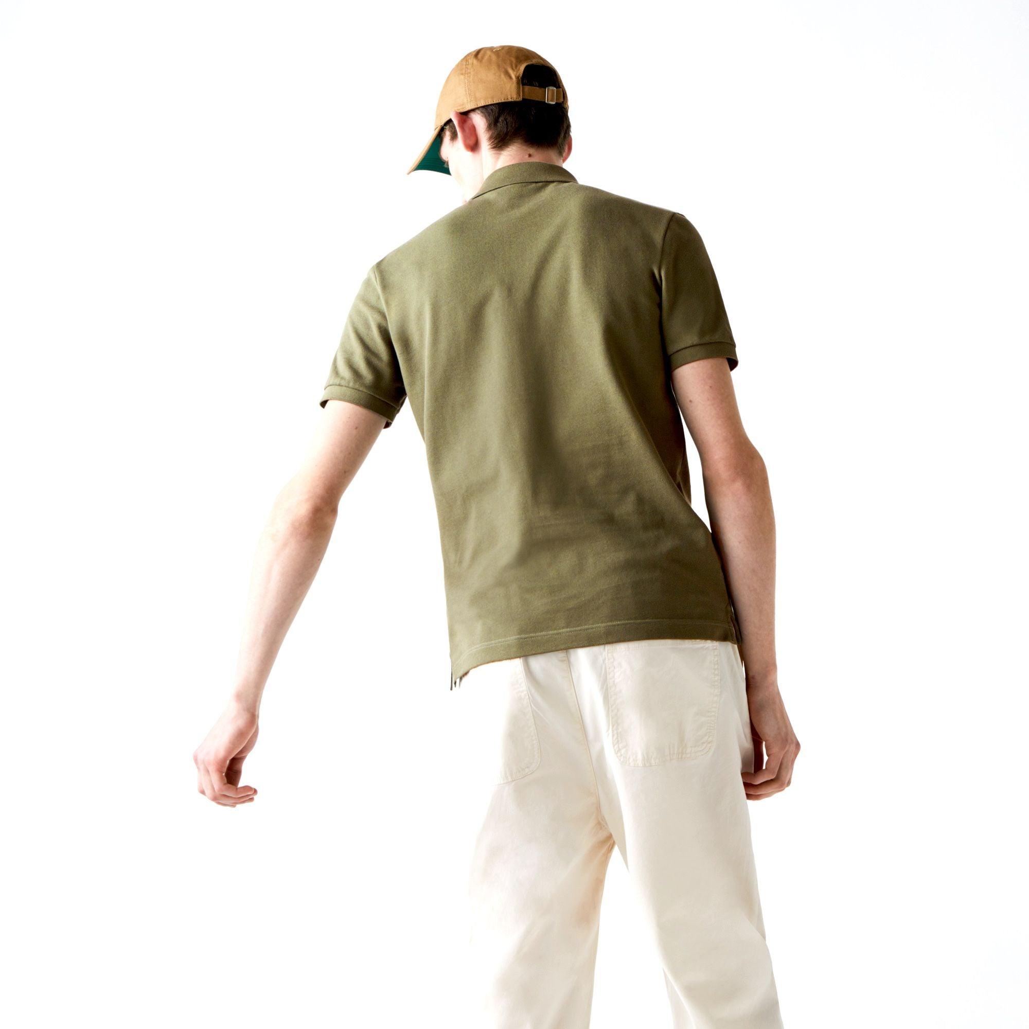 Lacoste | Polo Slim Fit Uomo Verde - Fabbrica Ski Sises