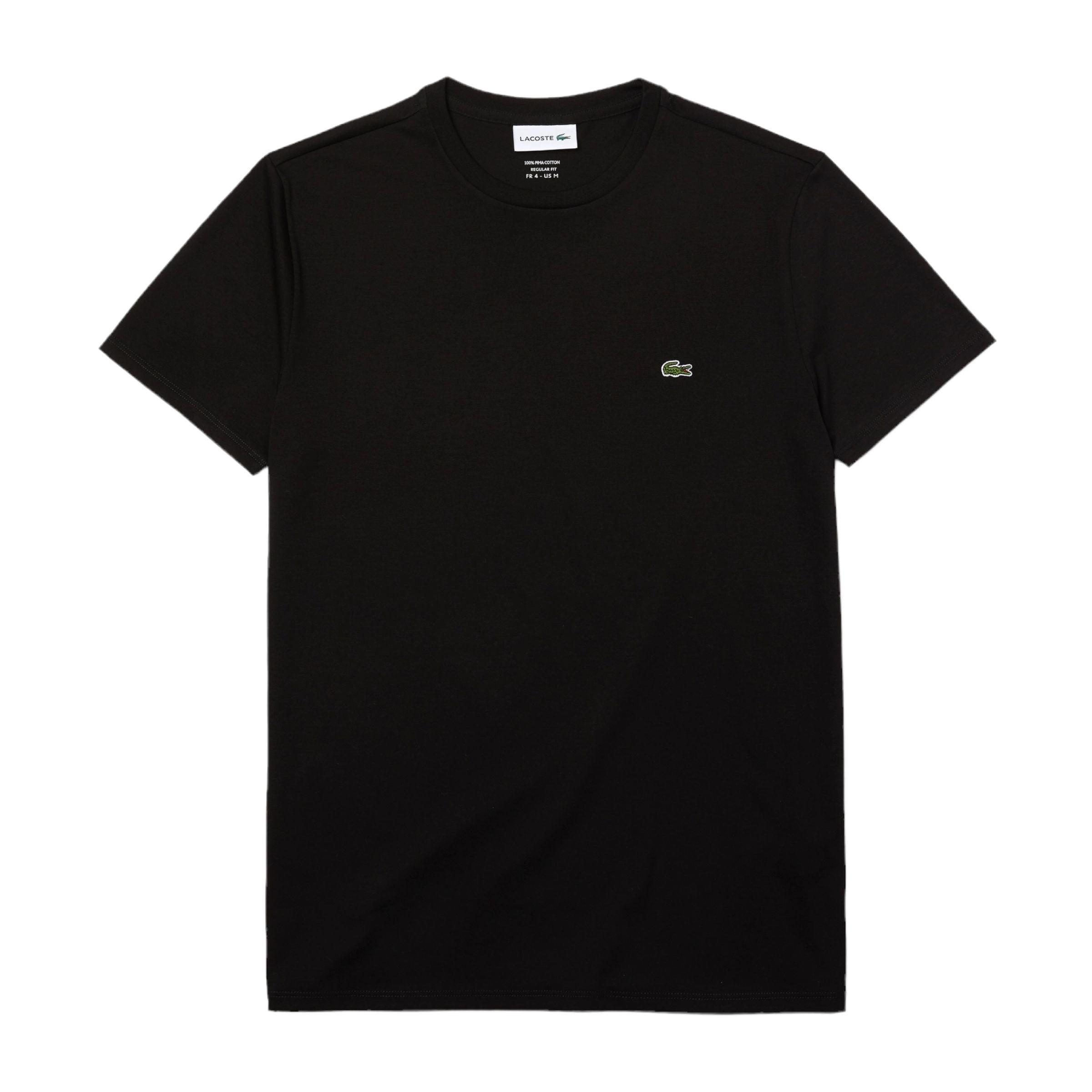 Lacoste | T-shirt Classic In Pima Uomo Black - Fabbrica Ski Sises