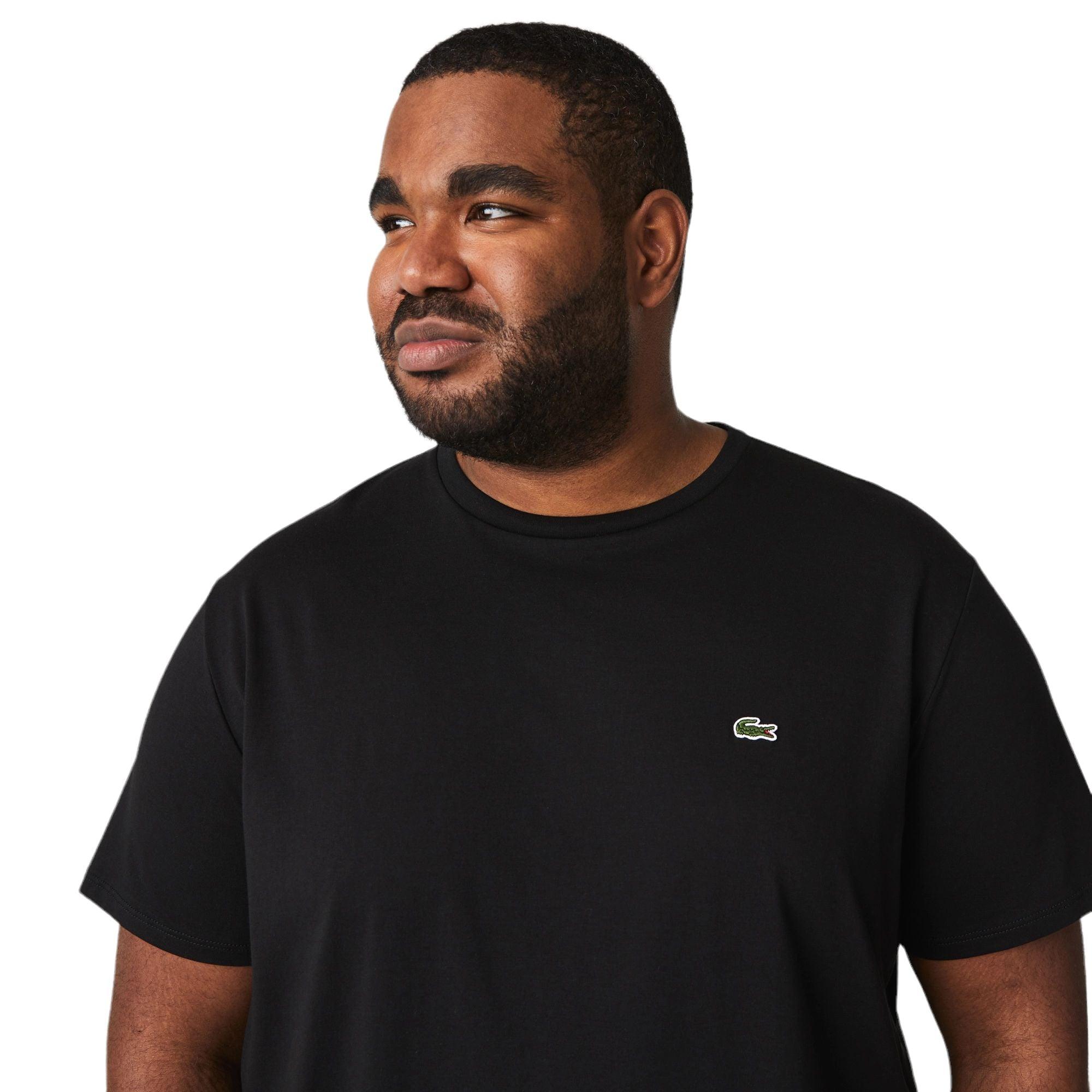 Lacoste | T-shirt Classic In Pima Uomo Black - Fabbrica Ski Sises