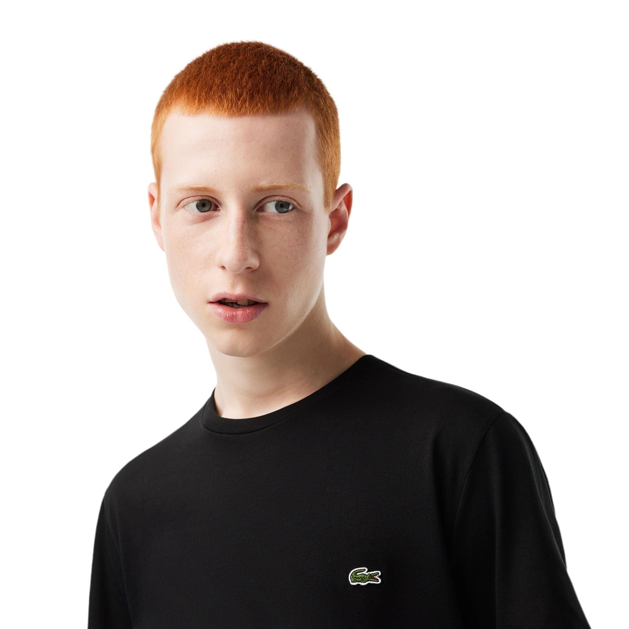 Lacoste | T-shirt Classic In Pima Uomo Black - Fabbrica Ski Sises