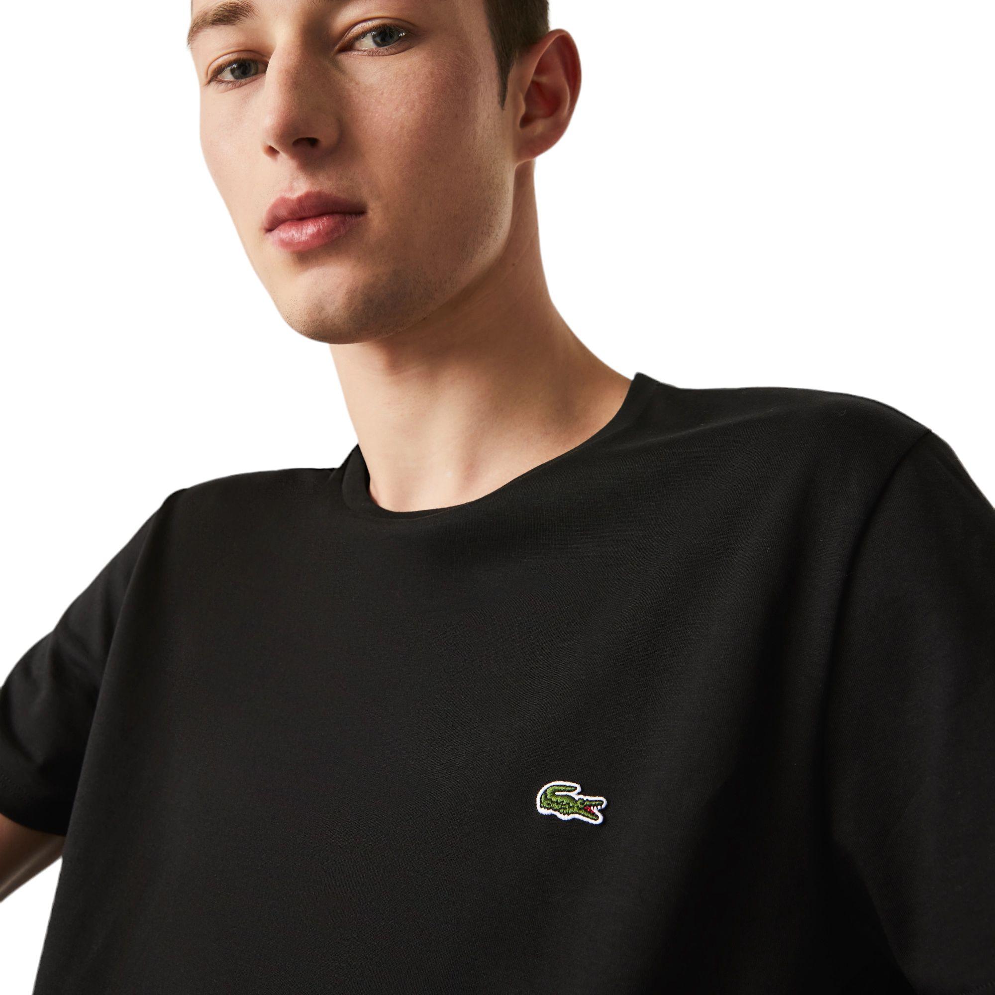 Lacoste | T-shirt Classic In Pima Uomo Black - Fabbrica Ski Sises