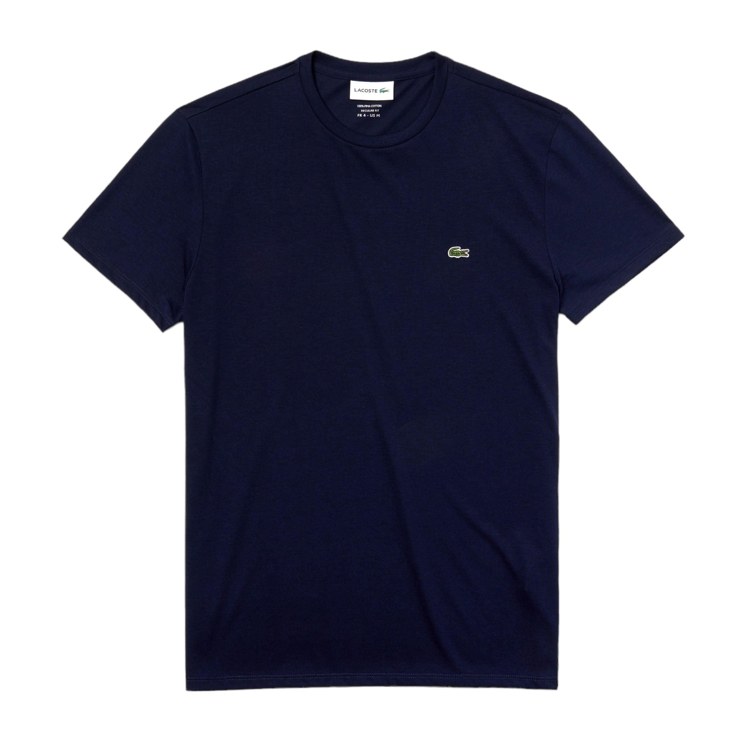 Lacoste | T-shirt Classic In Pima Uomo Blue Navy - Fabbrica Ski Sises