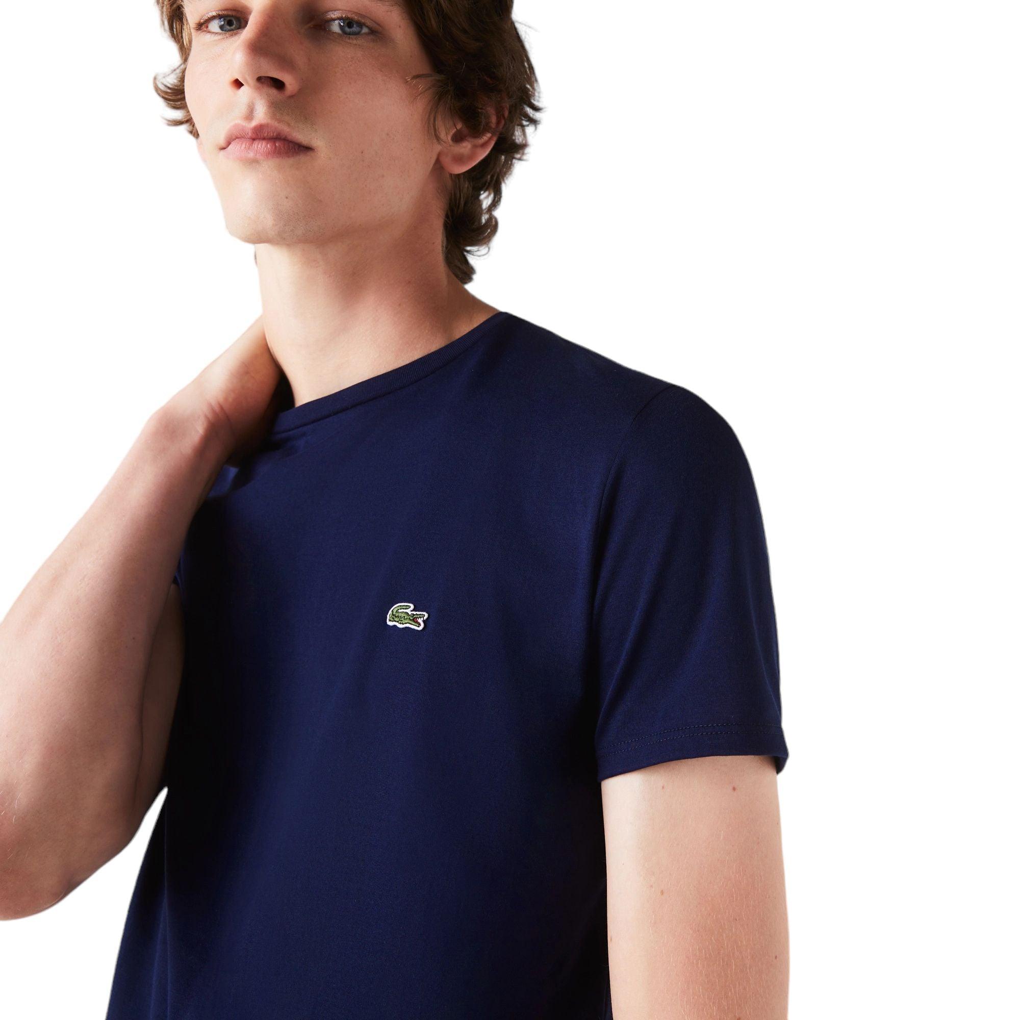 Lacoste | T-shirt Classic In Pima Uomo Blue Navy - Fabbrica Ski Sises