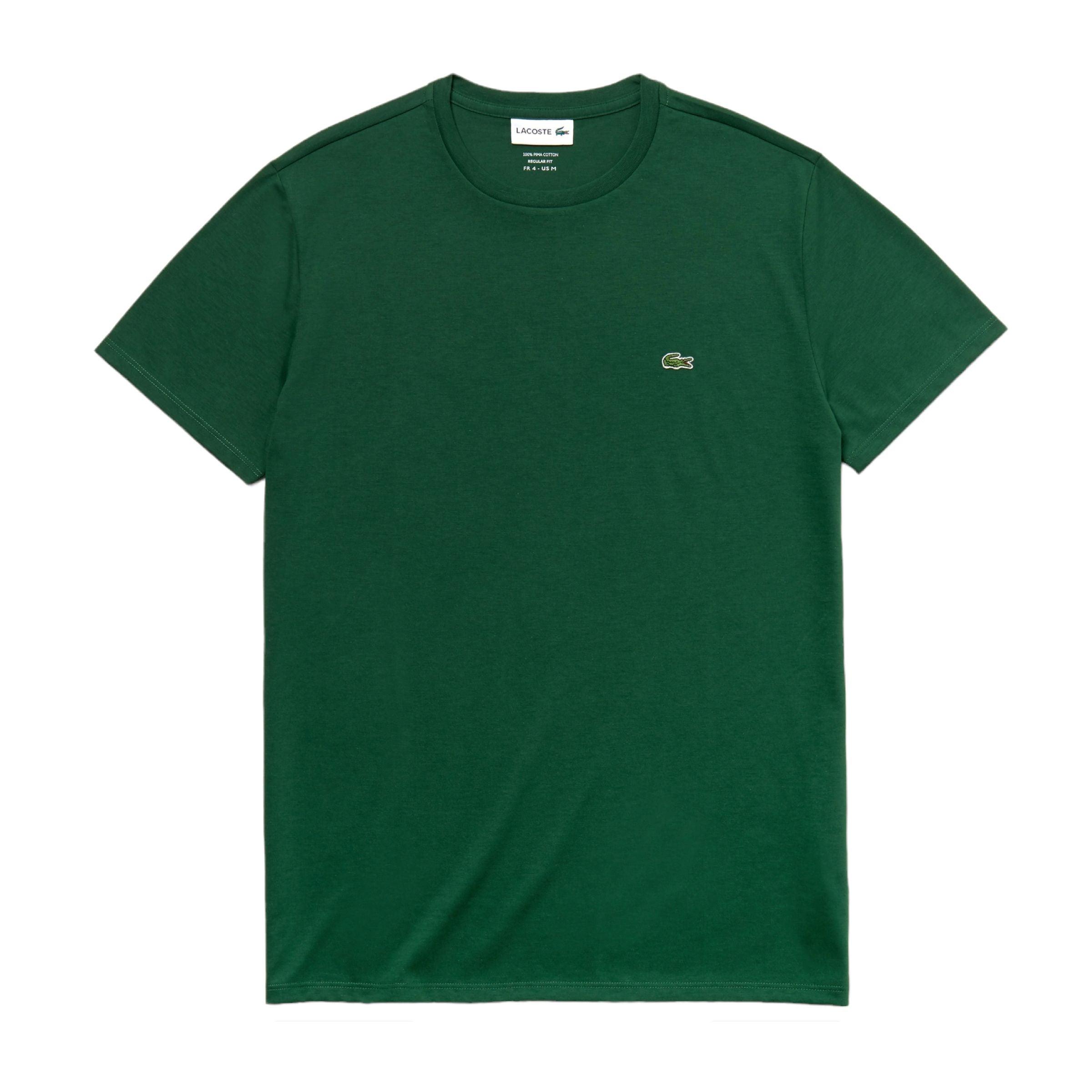 Lacoste | T-shirt Classic In Pima Uomo Verde Smeraldo - Fabbrica Ski Sises