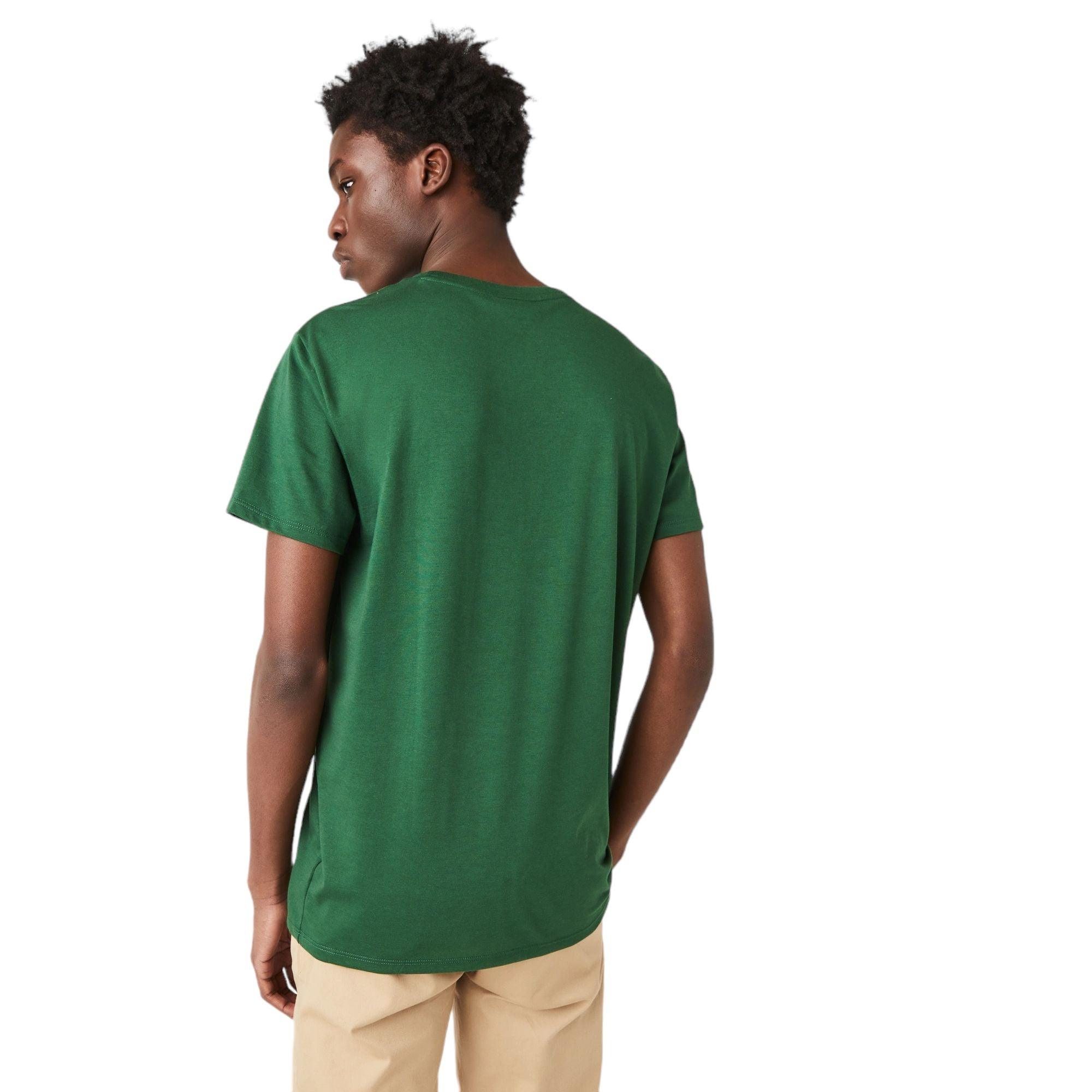Lacoste | T-shirt Classic In Pima Uomo Verde Smeraldo - Fabbrica Ski Sises