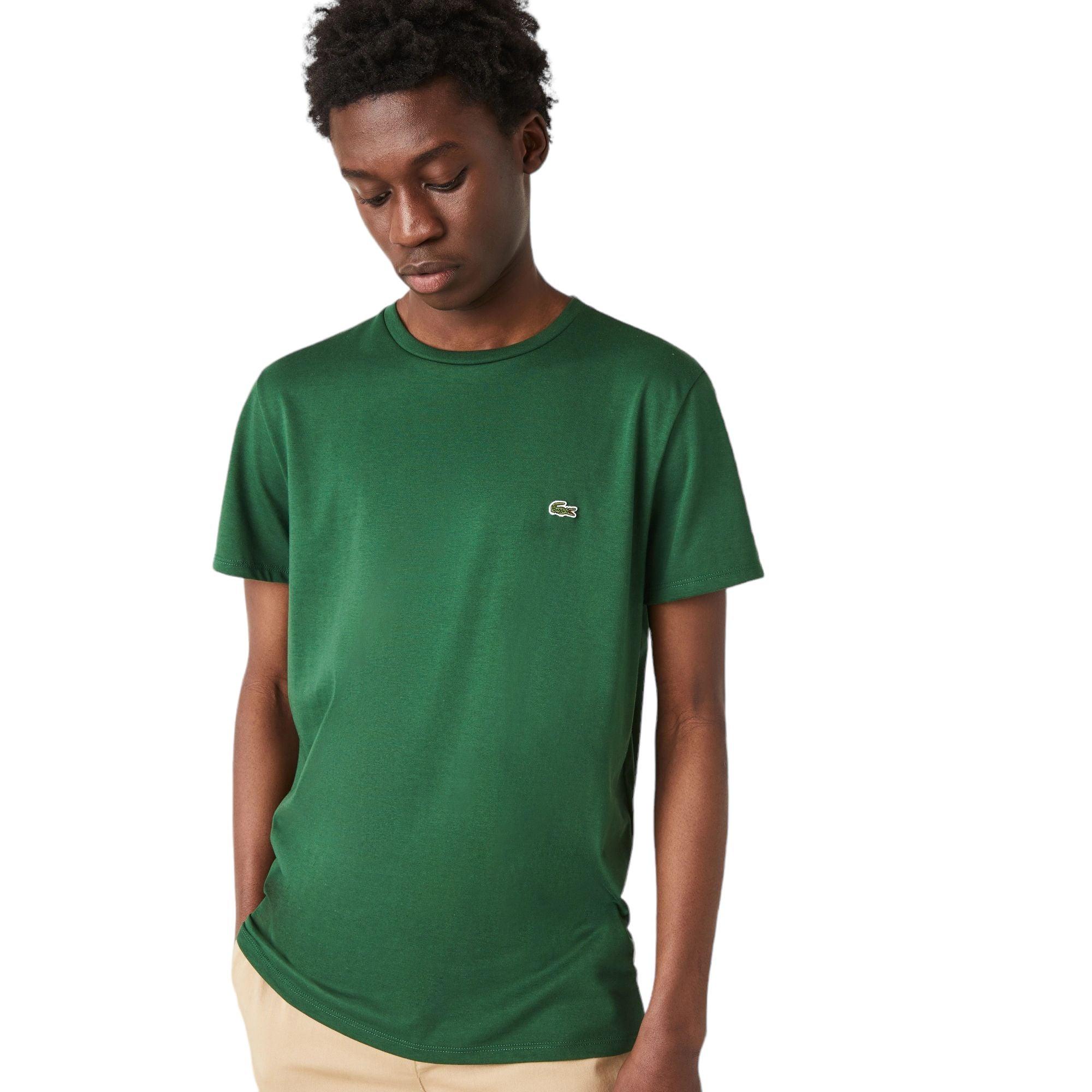 Lacoste | T-shirt Classic In Pima Uomo Verde Smeraldo - Fabbrica Ski Sises