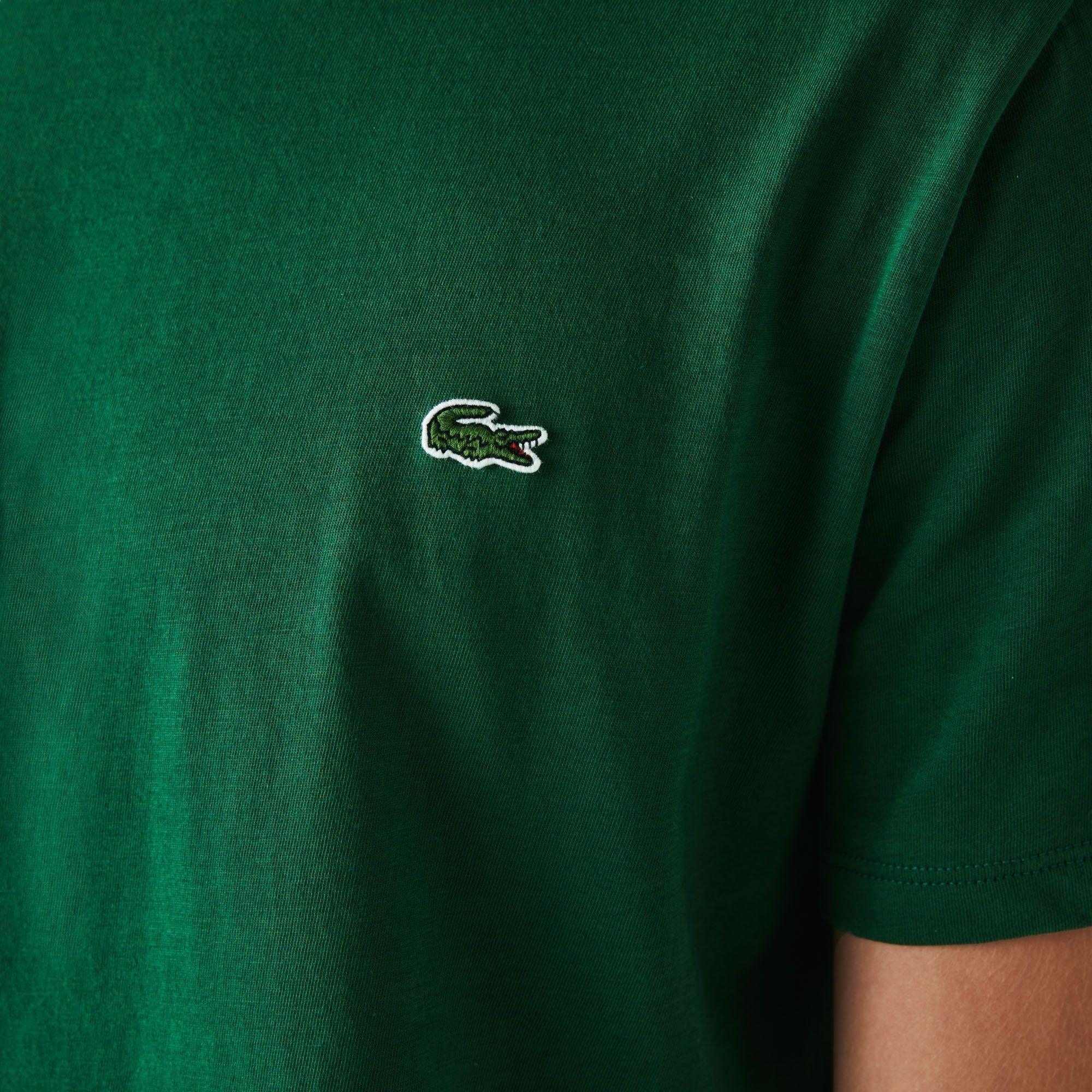 Lacoste | T-shirt Classic In Pima Uomo Verde Smeraldo - Fabbrica Ski Sises