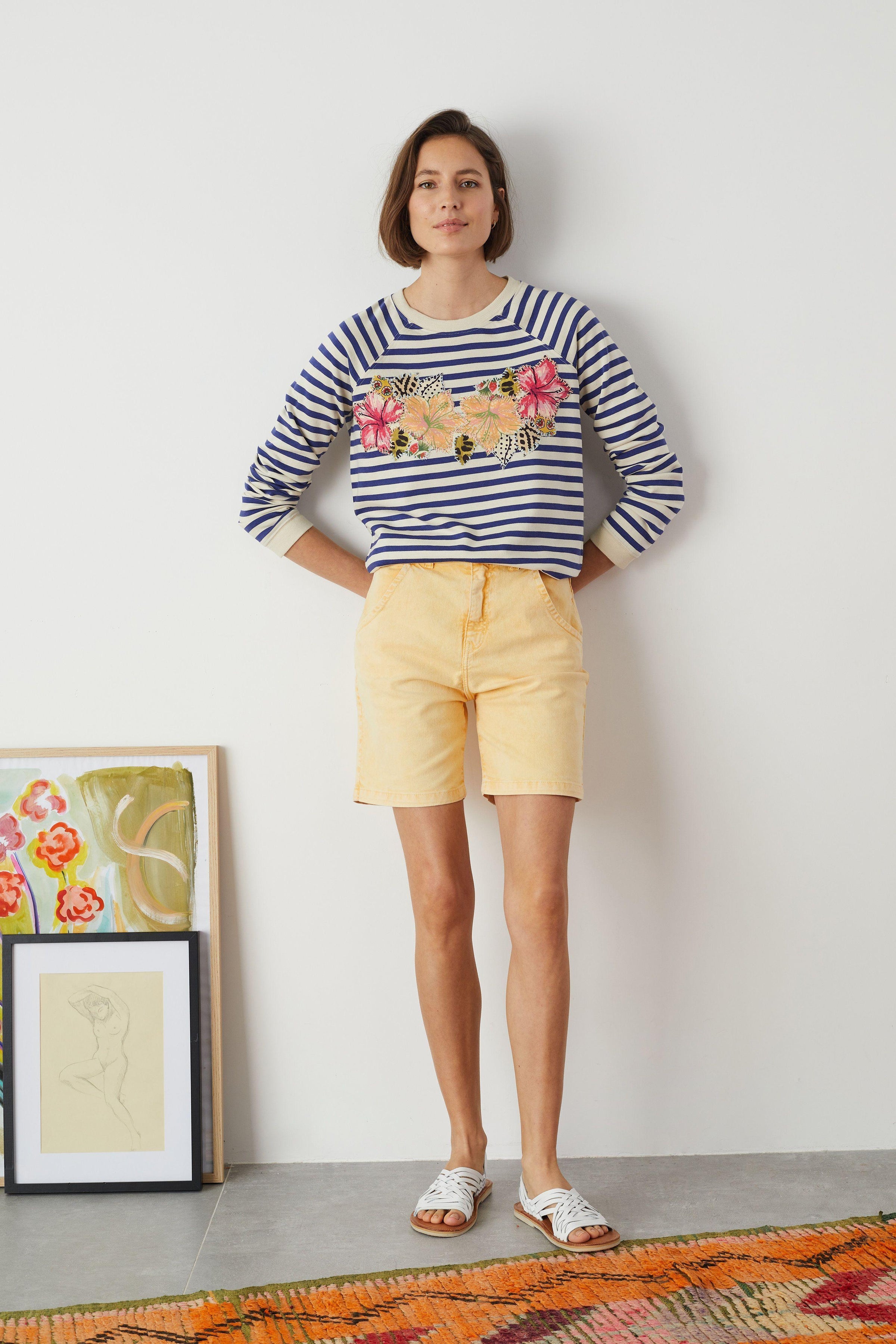Leon Harper | Pantaloncini Quatty Donna Gialli - Fabbrica Ski Sises