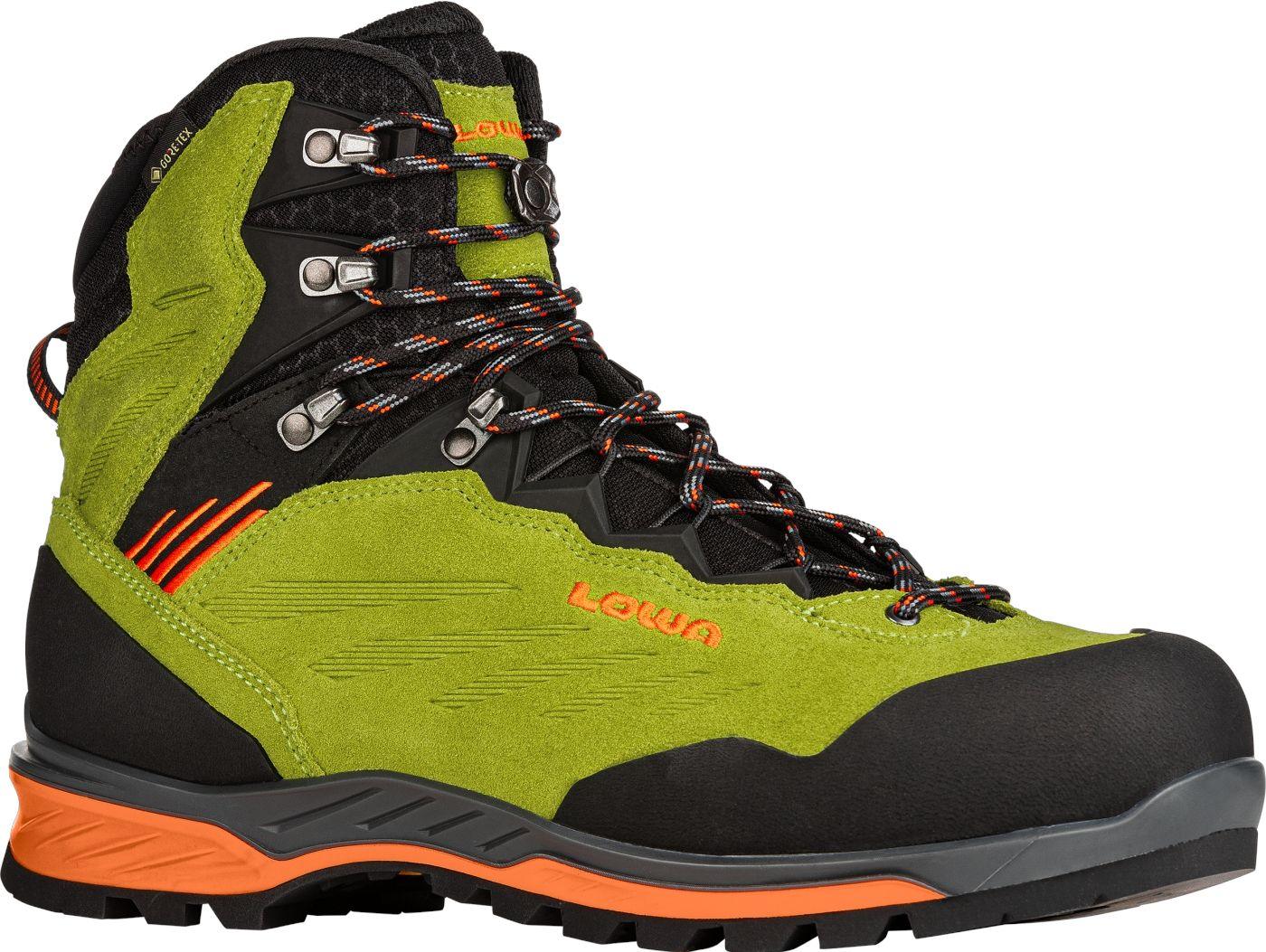 Lowa | Scarpe Cadin II GTX Mid Uomo Lime/Flame - Fabbrica Ski Sises