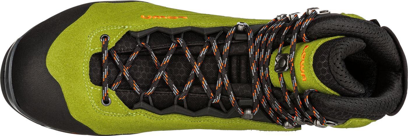 Lowa | Scarpe Cadin II GTX Mid Uomo Lime/Flame - Fabbrica Ski Sises
