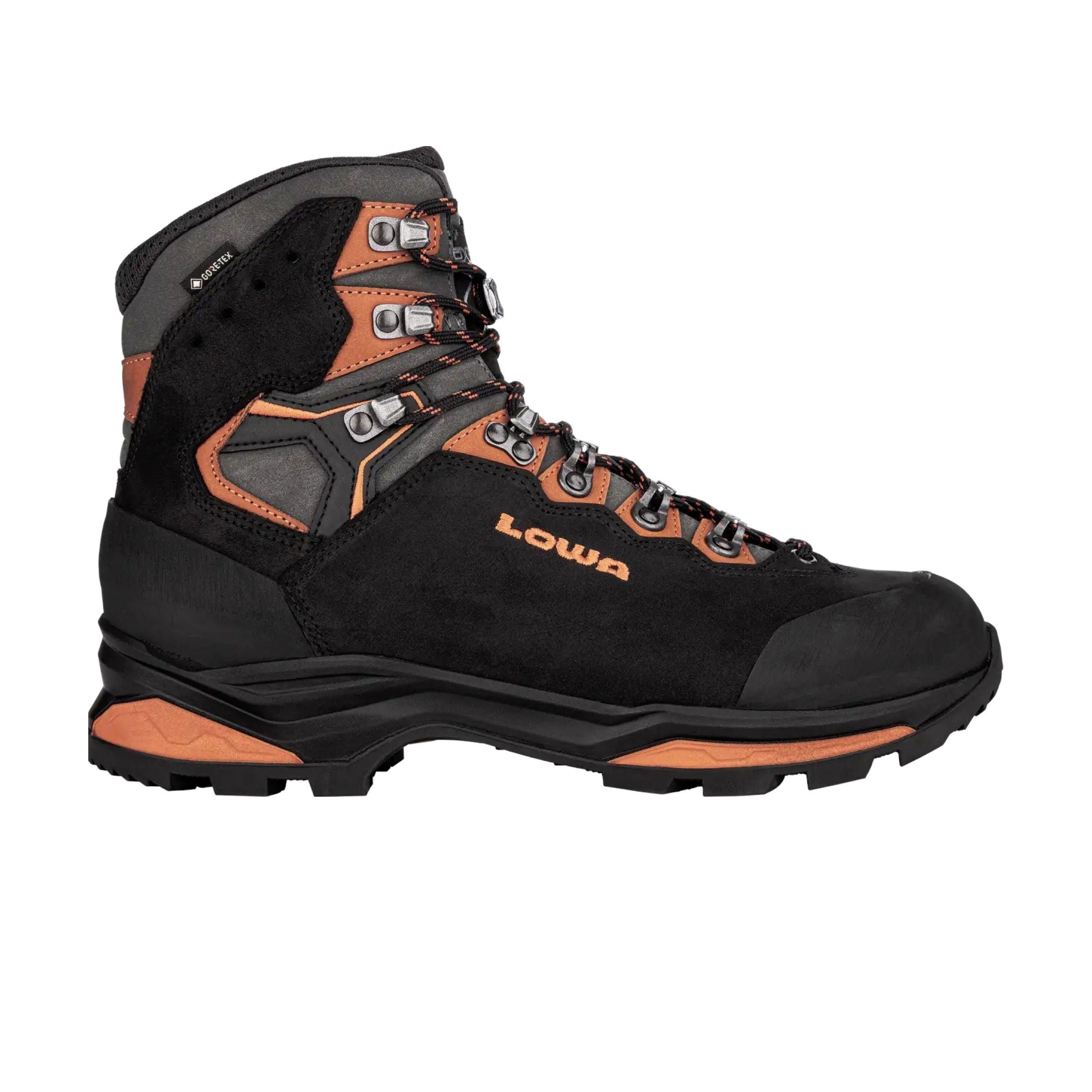 Lowa | Scarpe Camino Evo GTX Uomo Black/Orange - Fabbrica Ski Sises