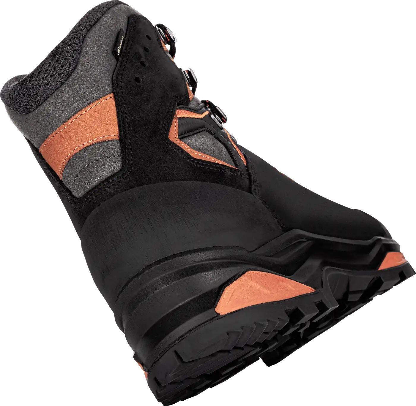 Lowa | Scarpe Camino Evo GTX Uomo Black/Orange - Fabbrica Ski Sises