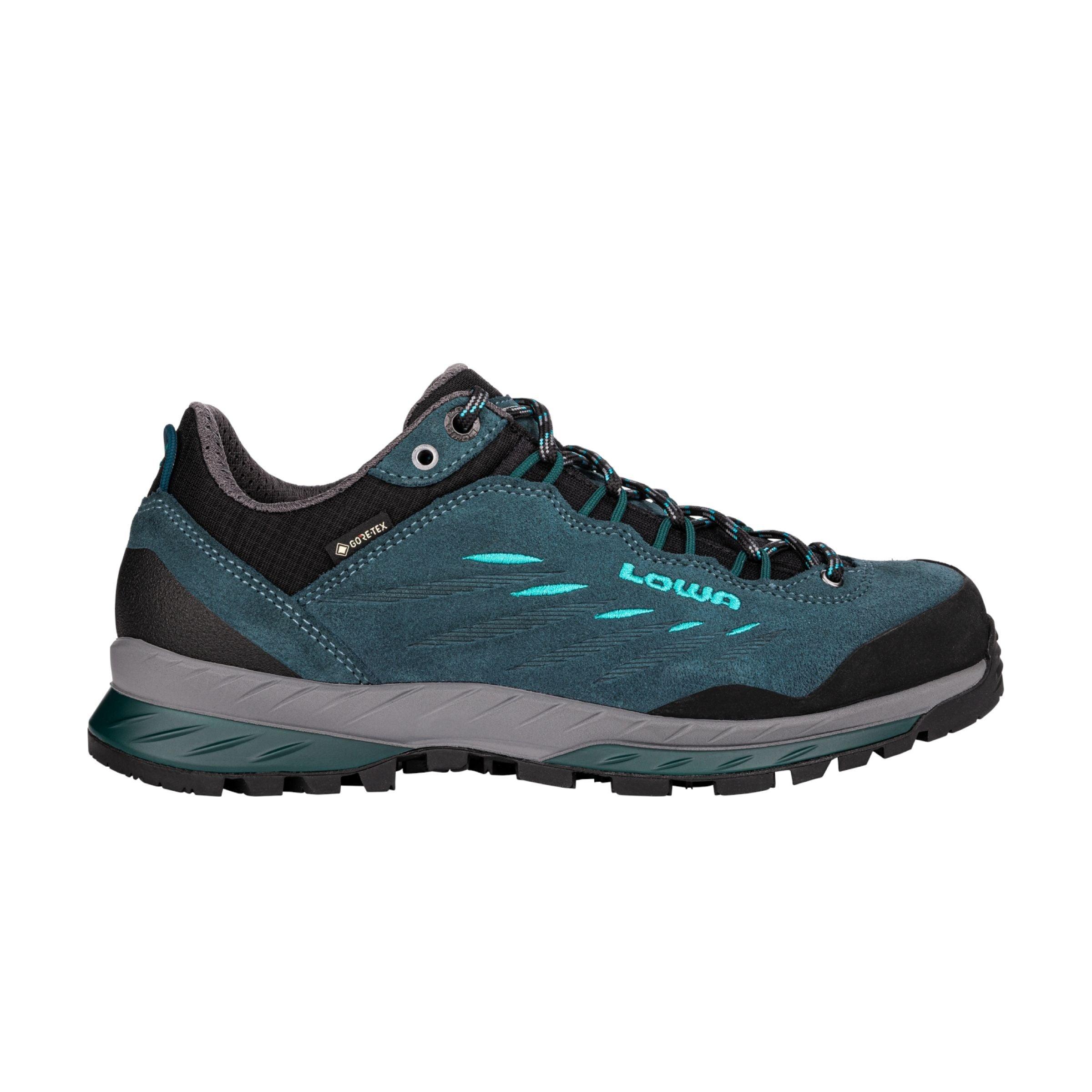 Lowa | Scarpe Delago GTX Lo Donna Petrol/Acquamarine - Fabbrica Ski Sises