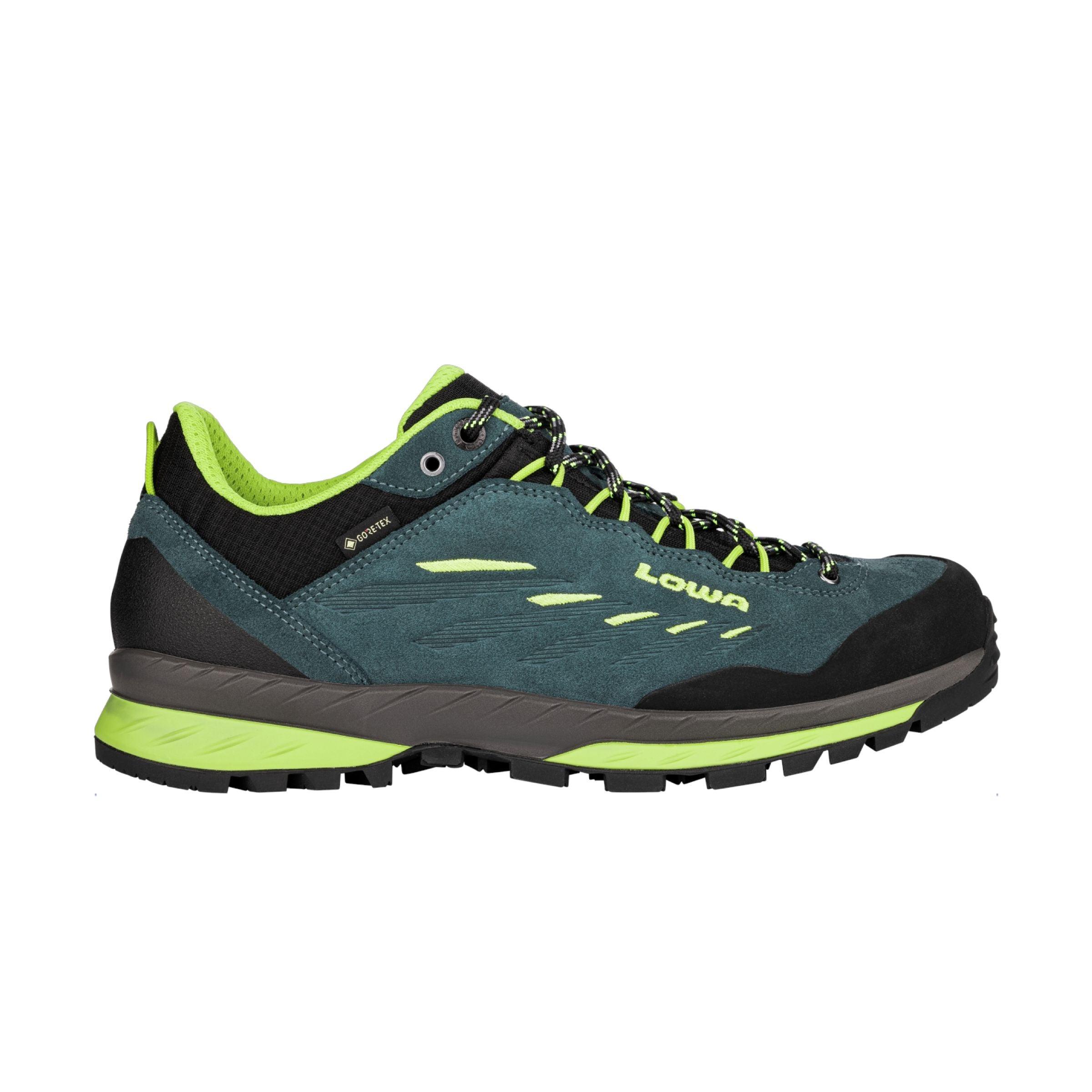 Lowa | Scarpe Delago GTX Lo Uomo Petrol/Lime - Fabbrica Ski Sises
