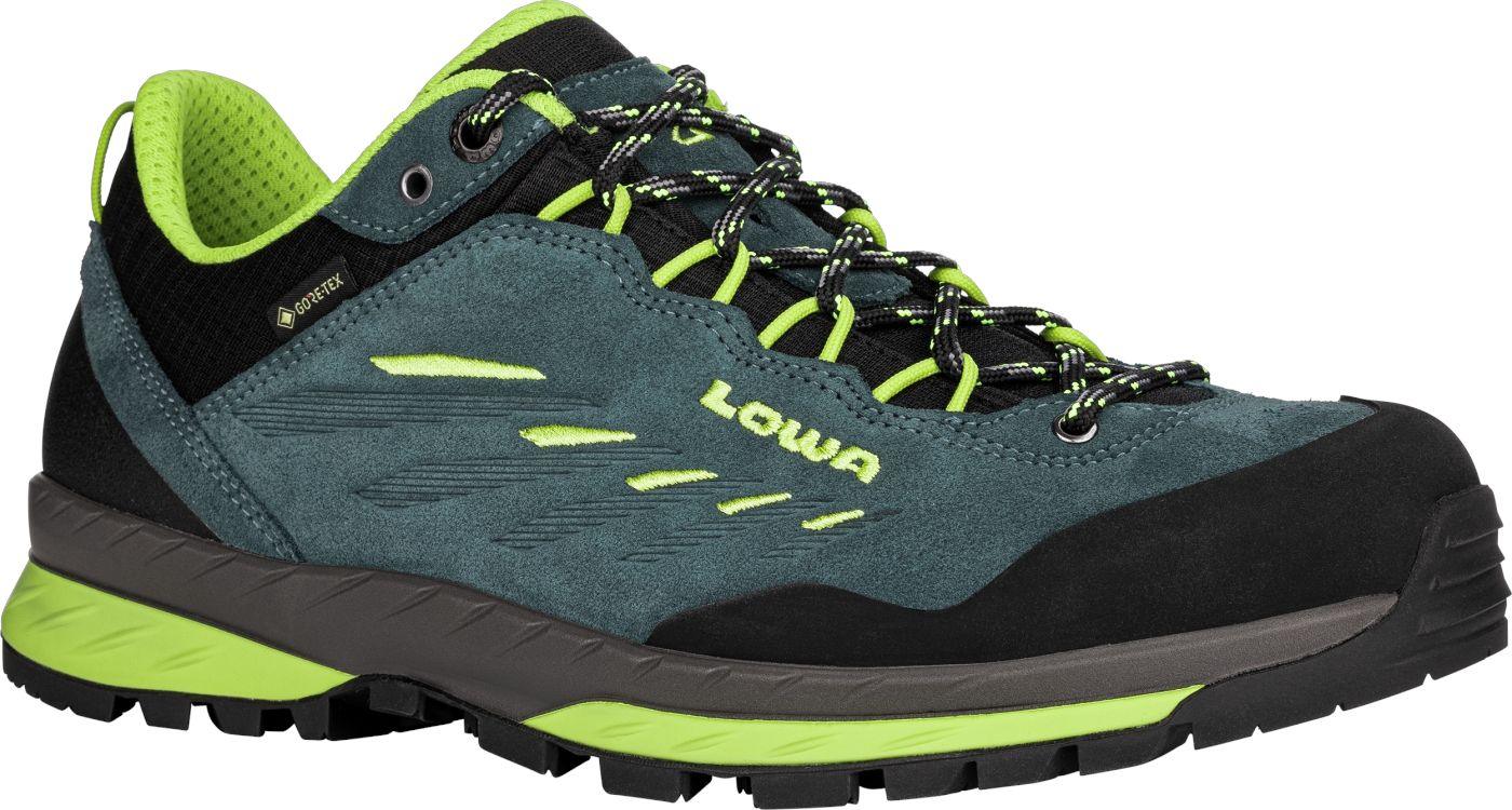 Lowa | Scarpe Delago GTX Lo Uomo Petrol/Lime - Fabbrica Ski Sises