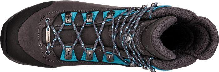 Lowa | Scarpe Mauria Evo GTX Donna Anthracite/Turquoise - Fabbrica Ski Sises