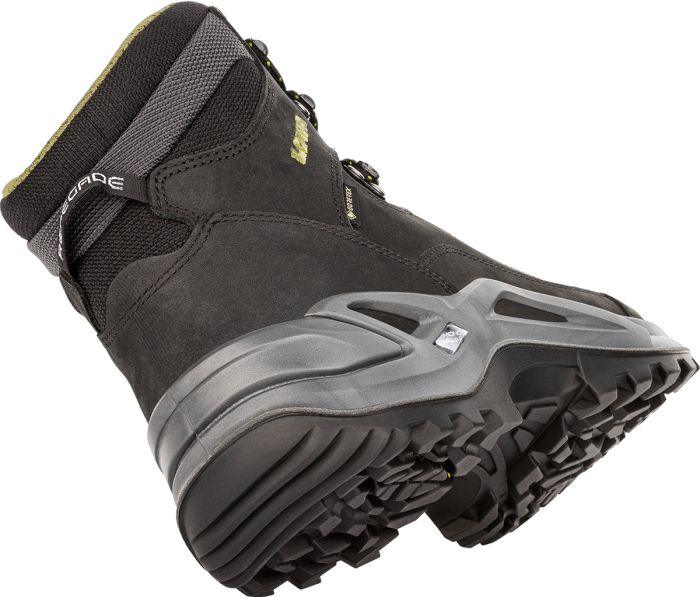 Lowa | Scarpe Renegade GTX Mid Uomo Black/Olive - Fabbrica Ski Sises