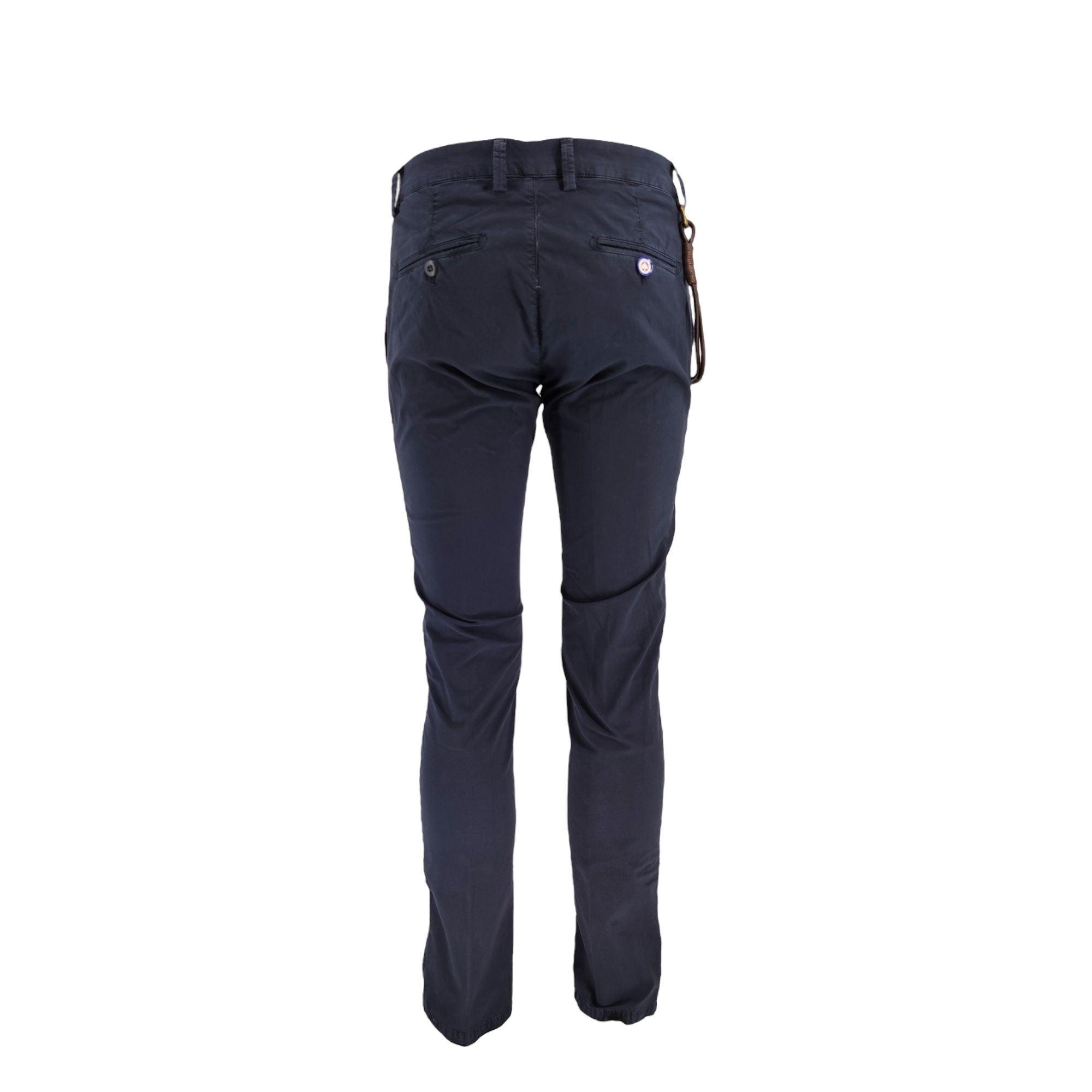 Modfitter | Pantaloni Carnaby Popeline Uomo Dark Navy - Fabbrica Ski Sises