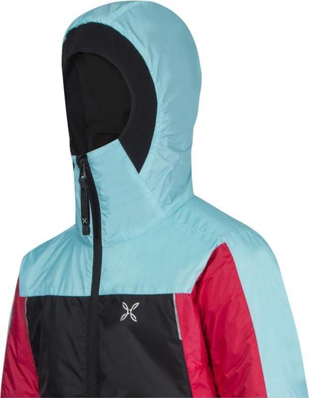 Montura | Giacca Skisky 2.0 Bambina Nero/Blu Ice/Rosa Sugar - Fabbrica Ski Sises