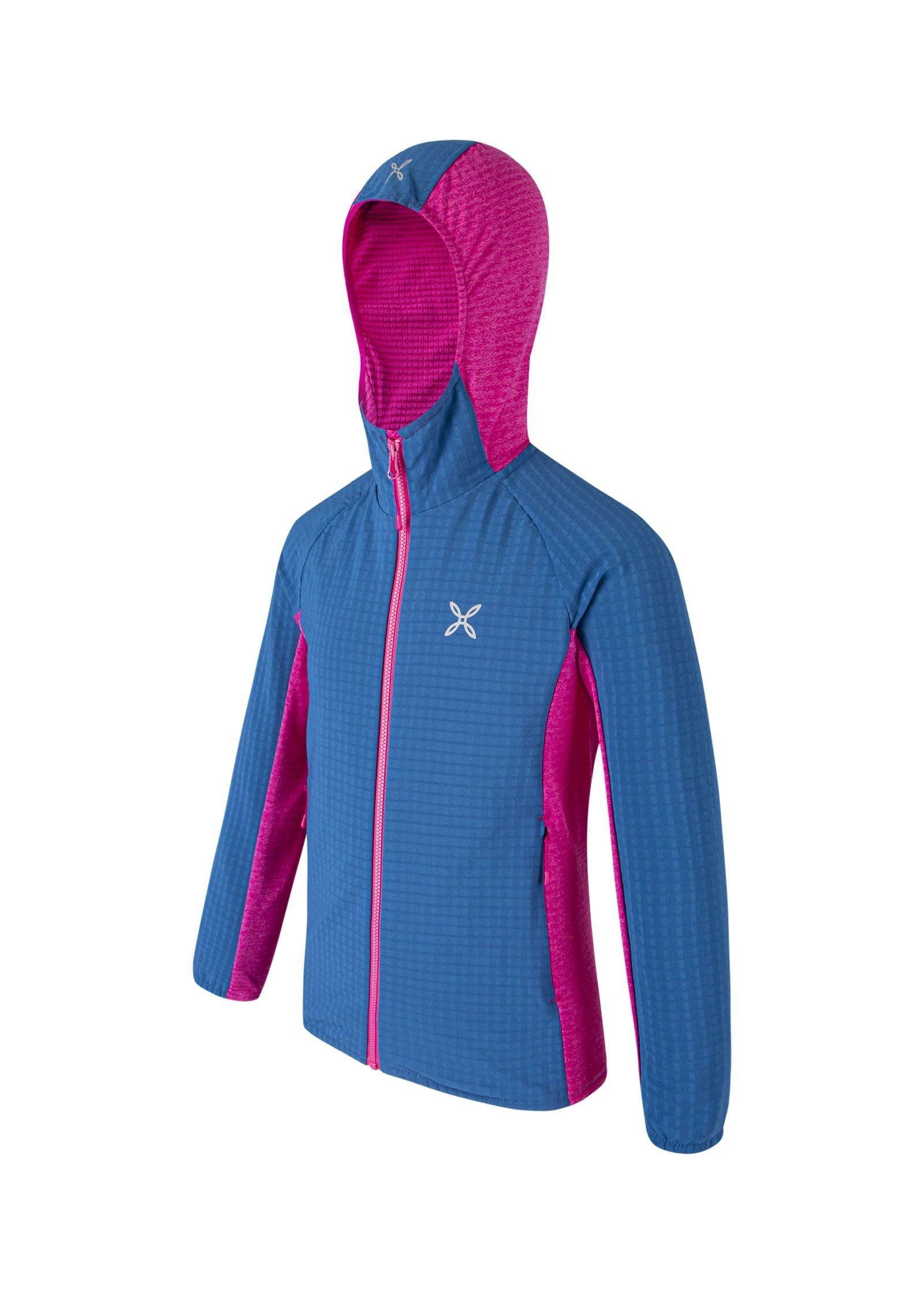 Montura | Giacca Wind Revolution Bambina Deep Blue/Intense Violet - Fabbrica Ski Sises