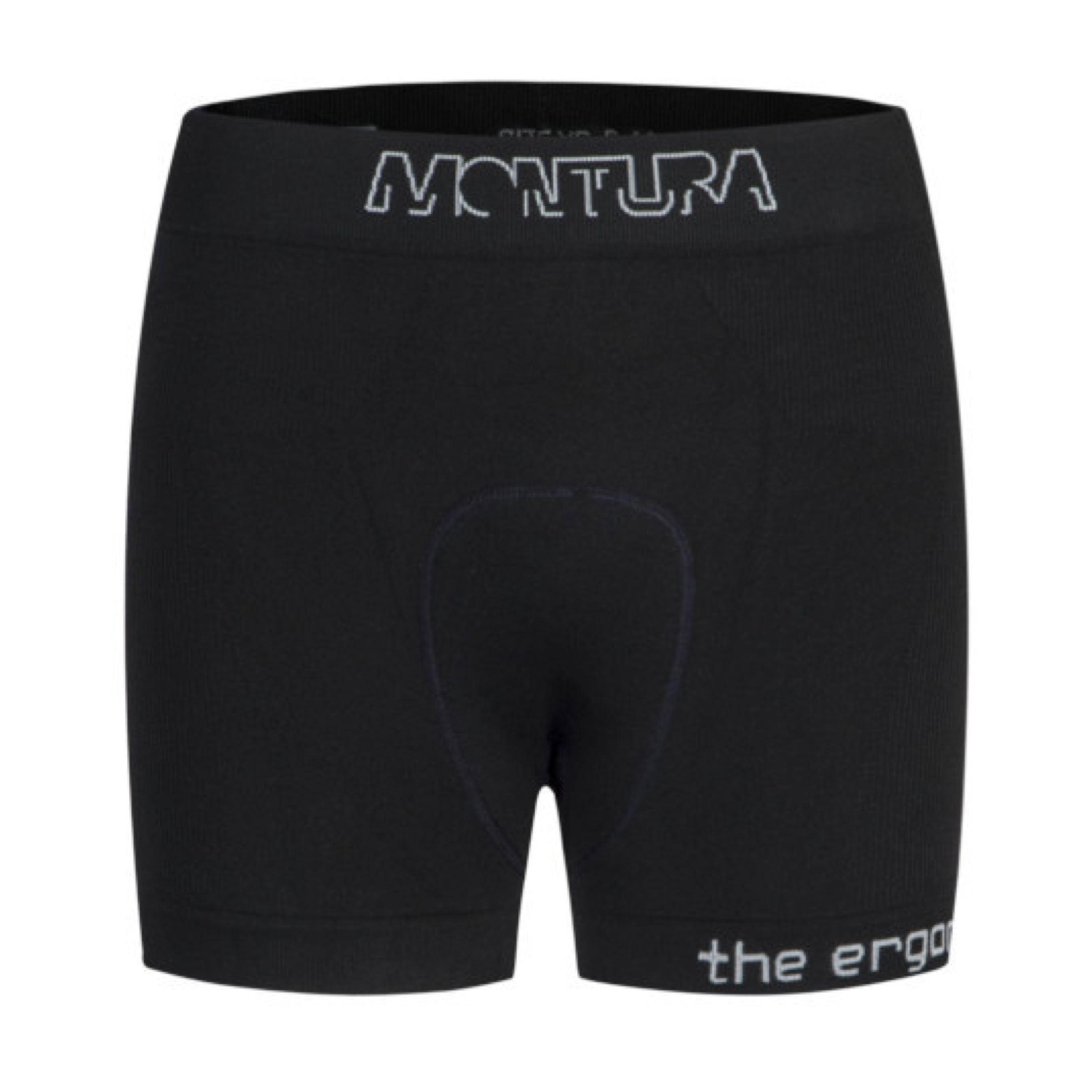 Montura | Pantaloncini Under Uomo (con fondello) Nero - Fabbrica Ski Sises