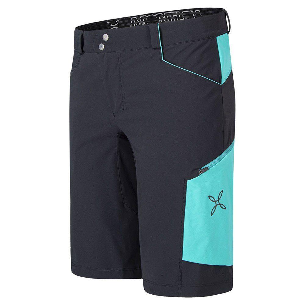 Montura | Pantaloncini Wild 2 Uomo Ardesia/Care Blue - Fabbrica Ski Sises