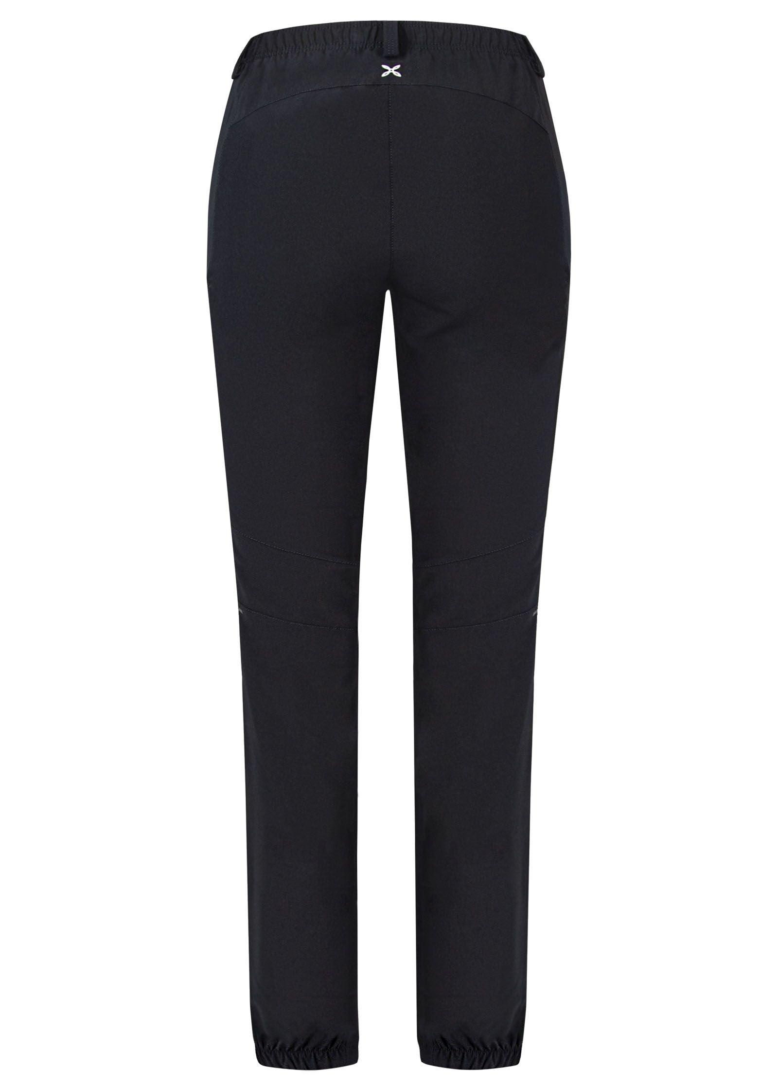 Montura | Pantaloni Ledge Donna Nero/Care Blue - Fabbrica Ski Sises