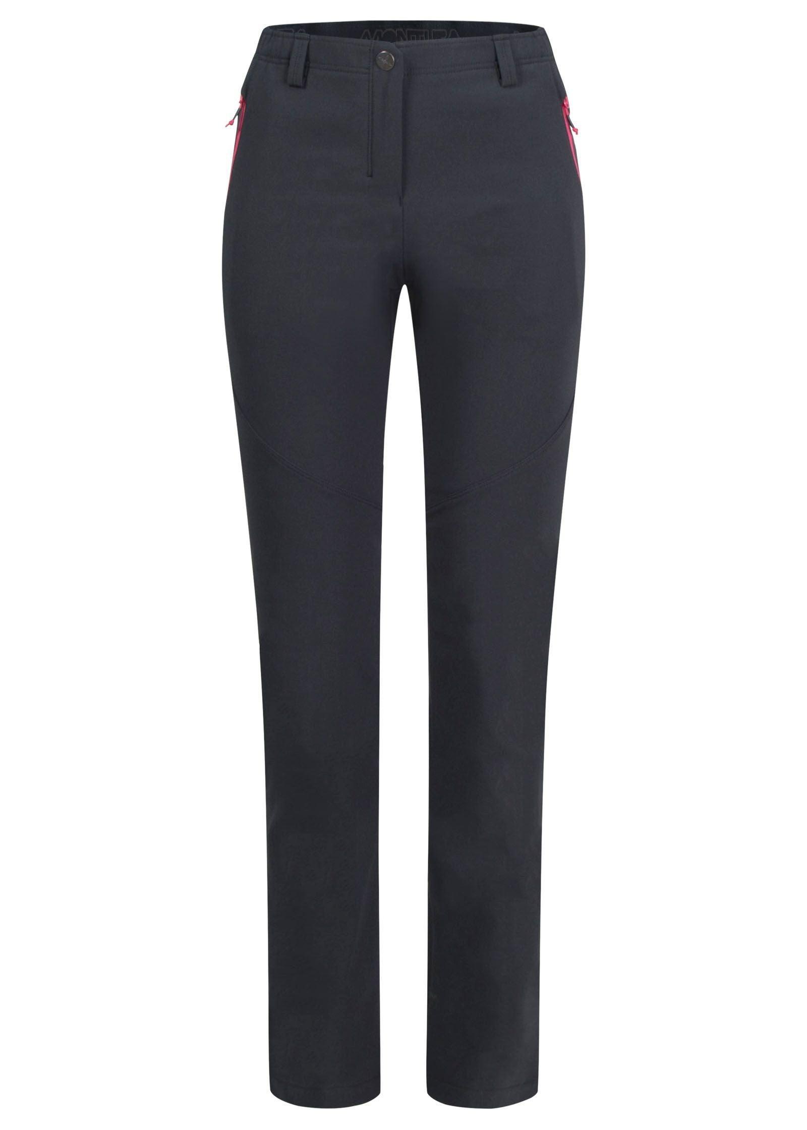 Montura | Pantaloni Renon Donna Neri - Fabbrica Ski Sises