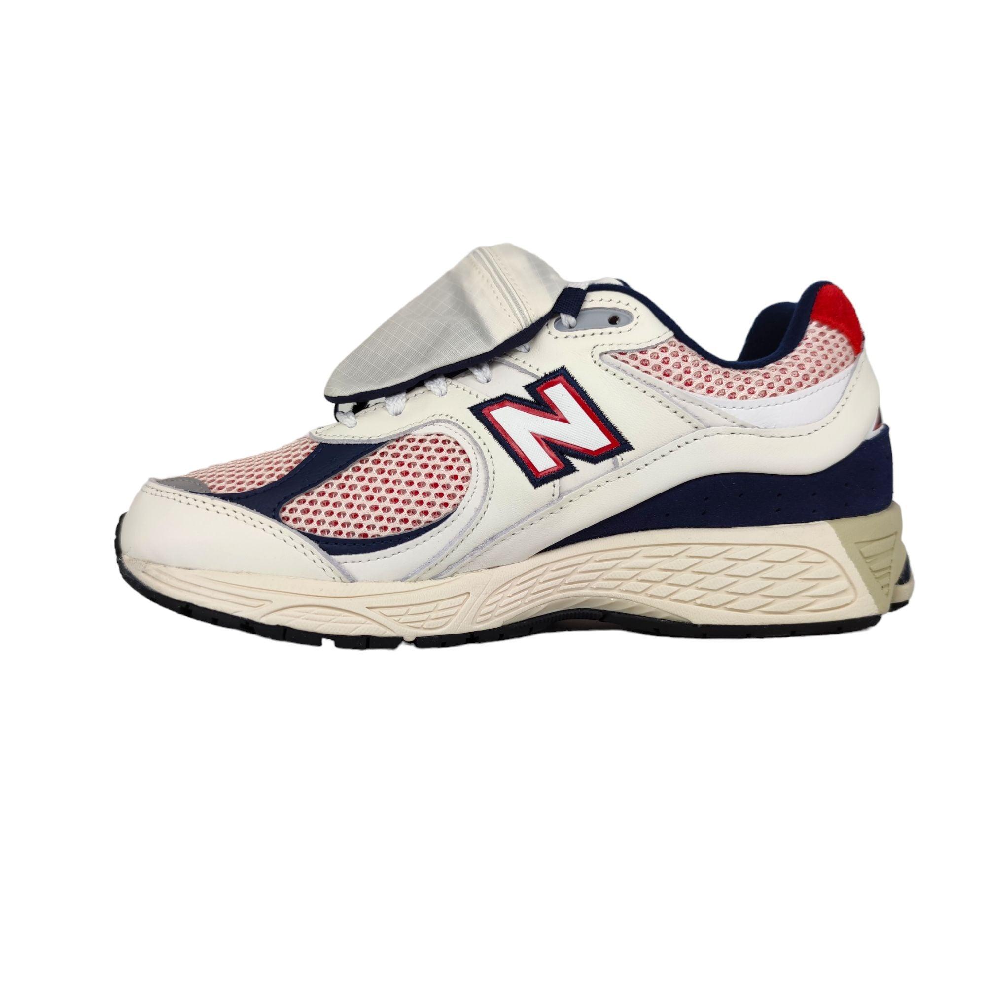 New Balance | Scarpe 2002R Uomo White/Navy/Red - Fabbrica Ski Sises