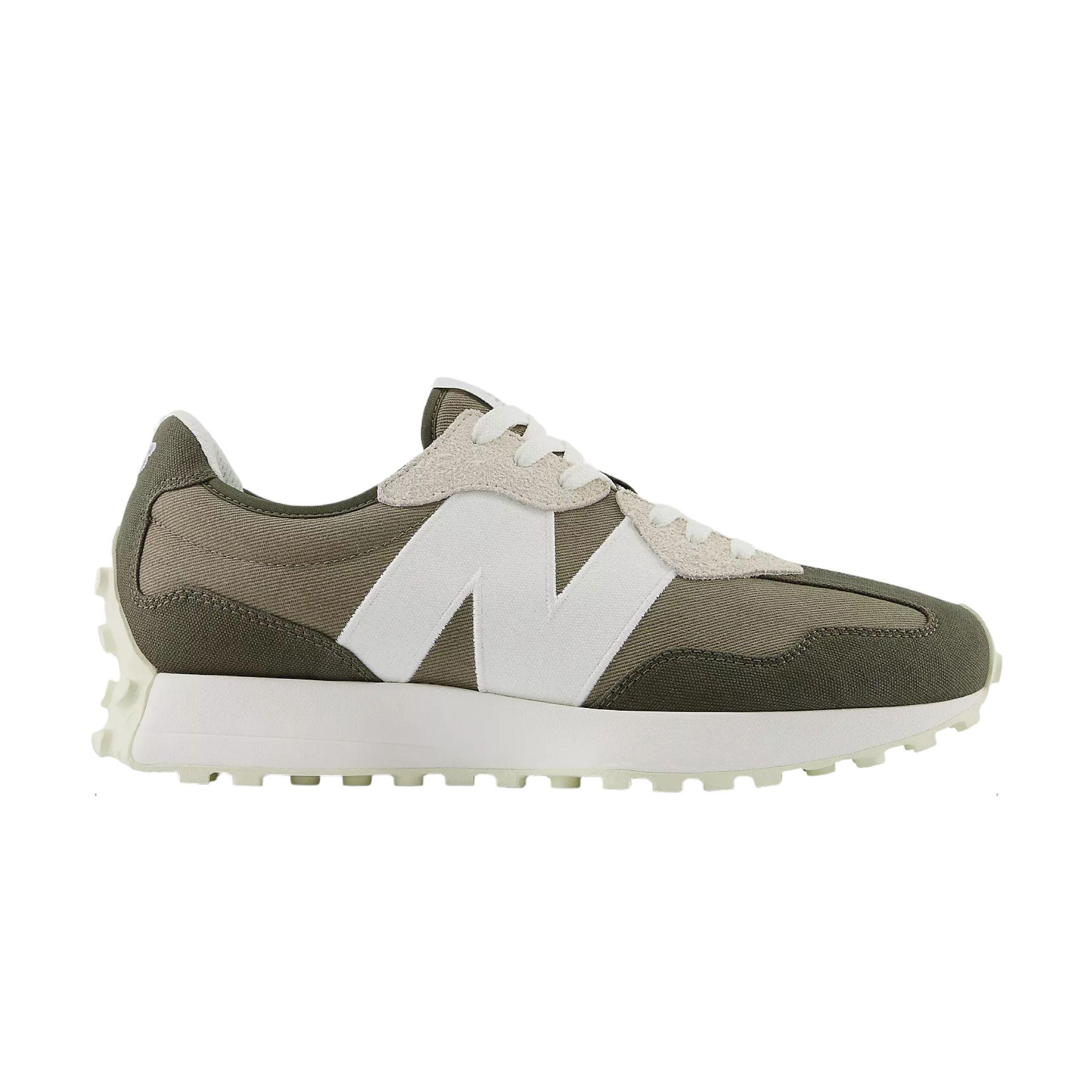 New Balance | Scarpe 327 Uomo Military Green/White - Fabbrica Ski Sises
