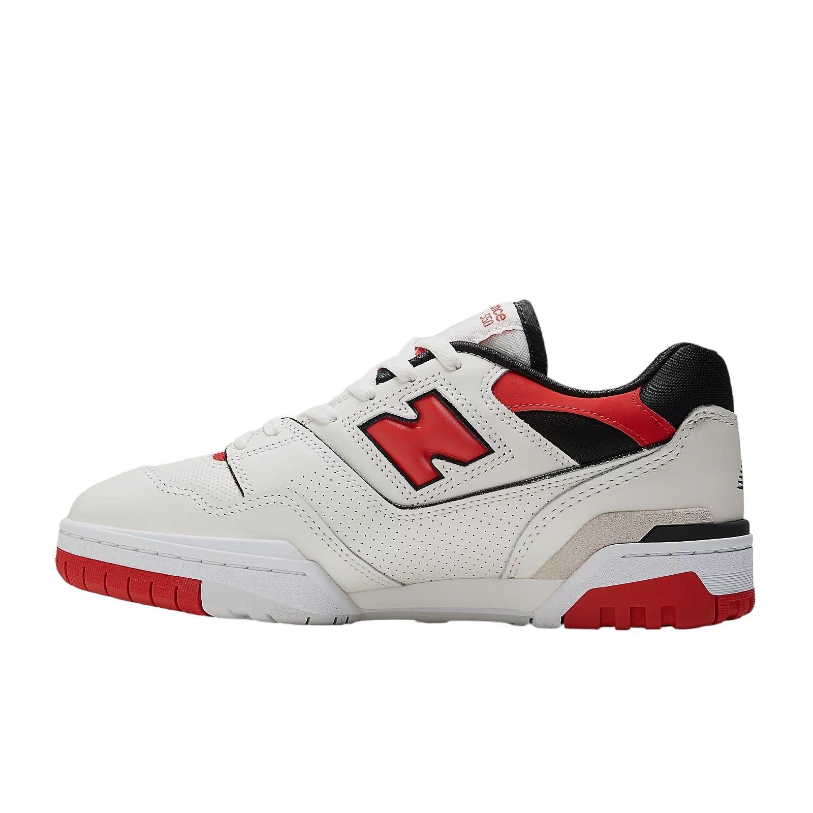 New Balance | Scarpe 550 Sea Salt/True Red/Black - Fabbrica Ski Sises